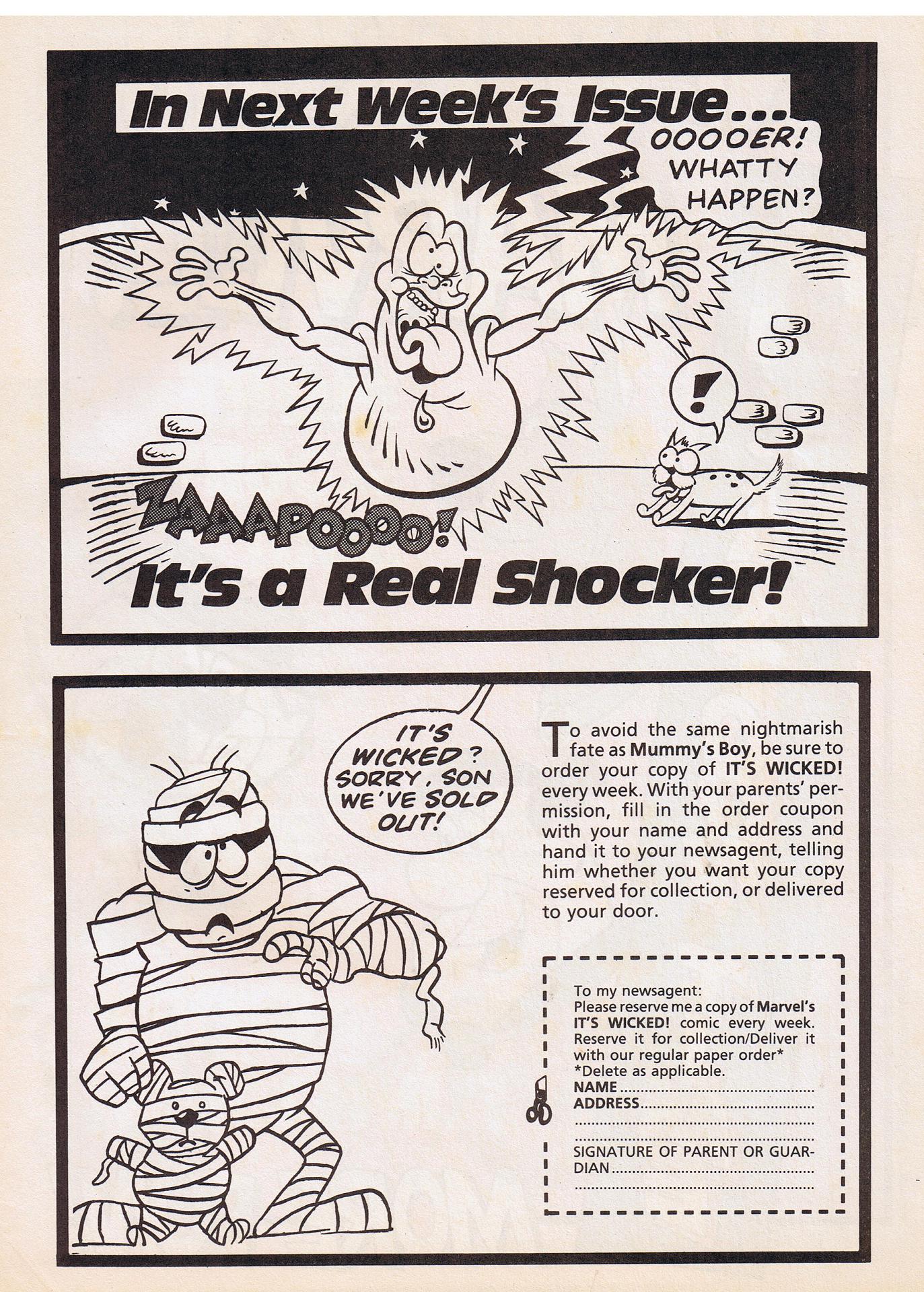 Read online It's Wicked! comic -  Issue #3 - 23