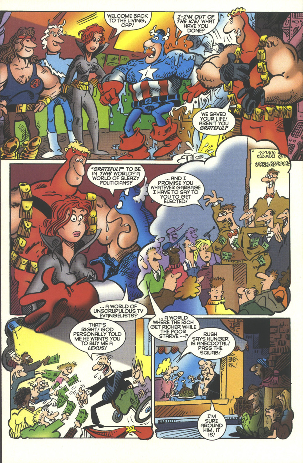 Read online Sergio Aragonés Massacres Marvel comic -  Issue # Full - 32