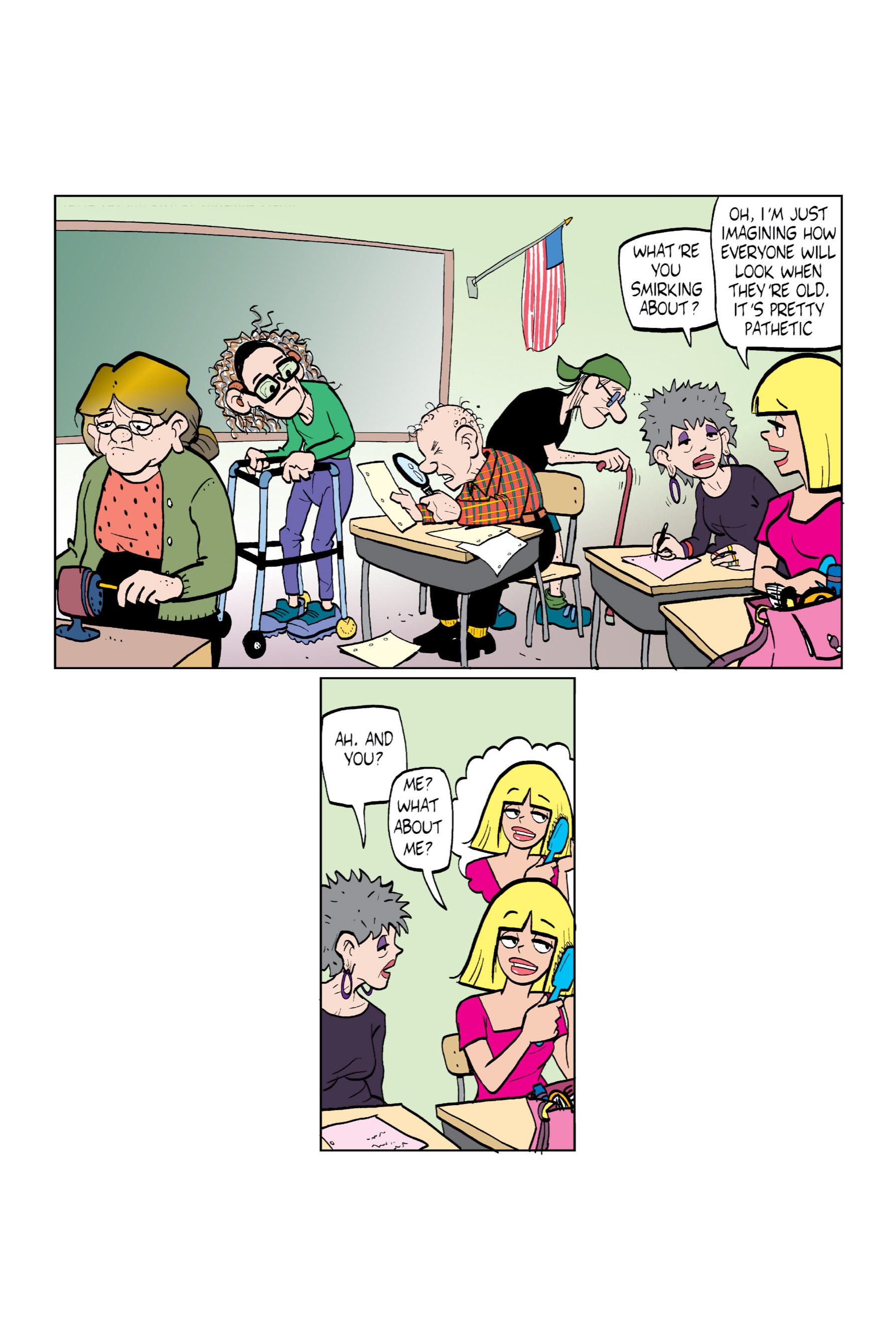 Read online Luann: Stress   Hormones = High School comic -  Issue # TPB - 19