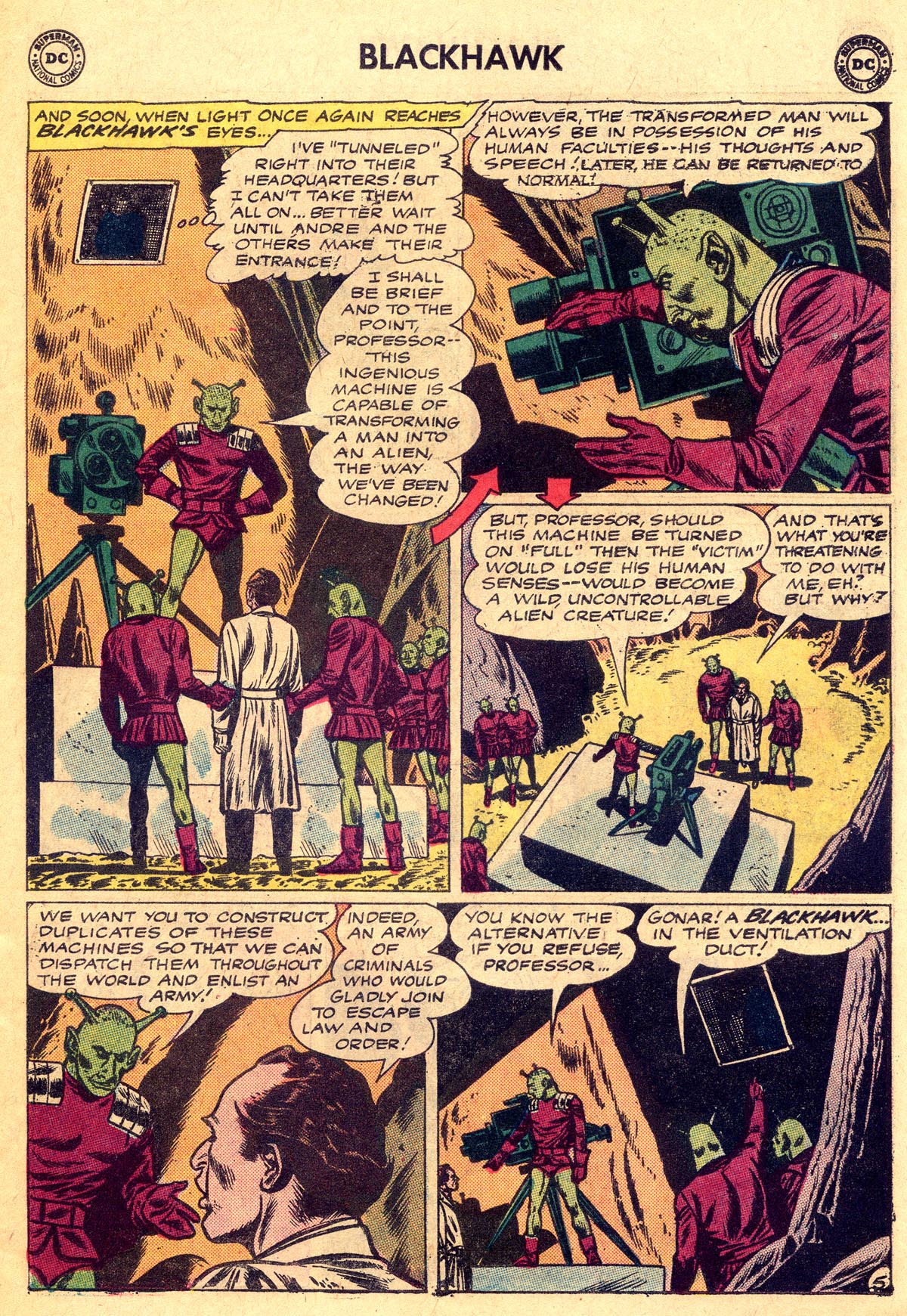 Read online Blackhawk (1957) comic -  Issue #177 - 7