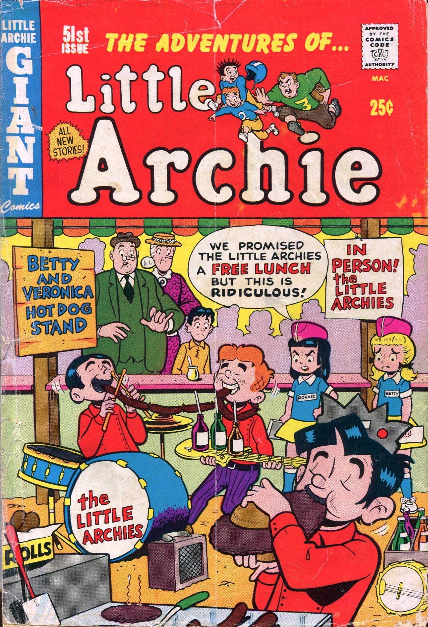 Read online The Adventures of Little Archie comic -  Issue #51 - 1