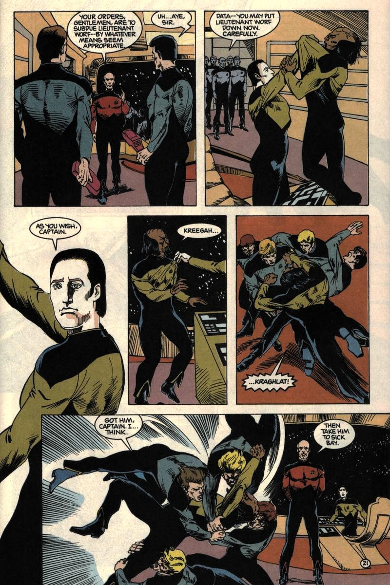 Read online Star Trek: The Next Generation (1989) comic -  Issue #16 - 22