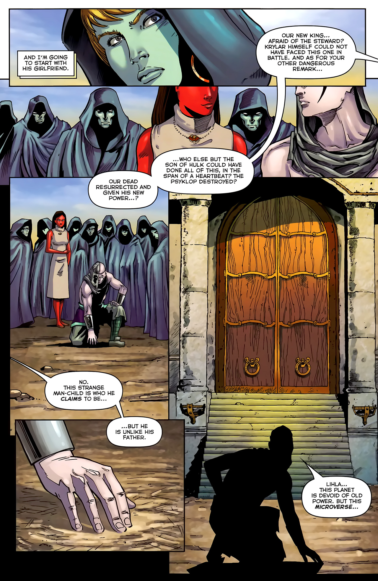 Read online Realm of Kings: Son of Hulk comic -  Issue #3 - 4