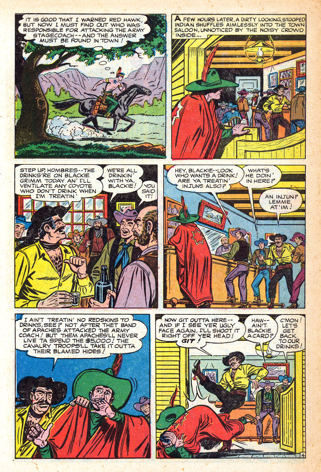 Read online Apache Kid comic -  Issue #4 - 6