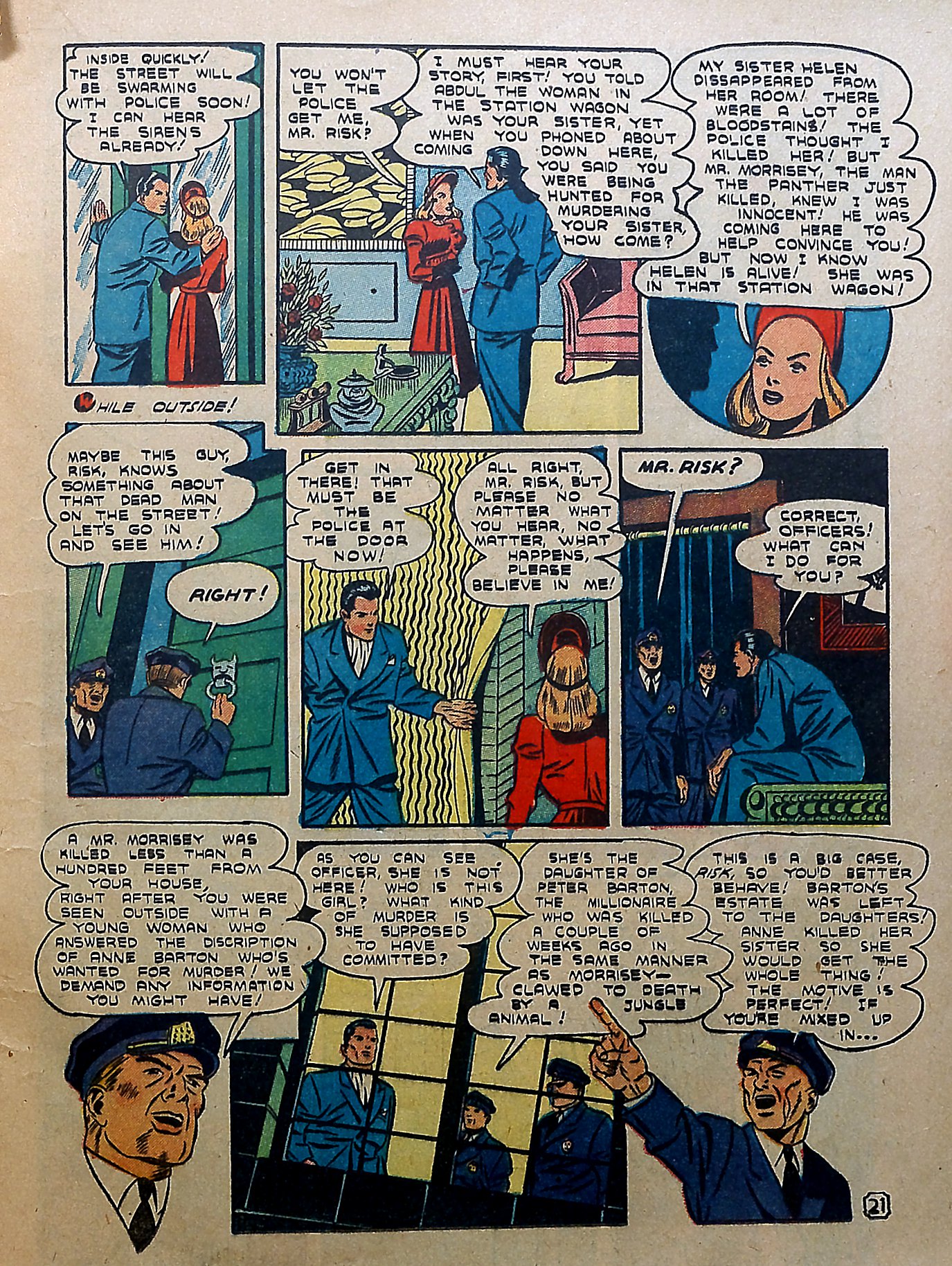 Read online Our Flag Comics comic -  Issue #5 - 18