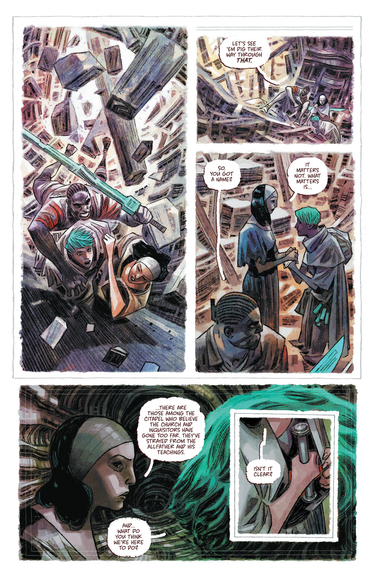Read online Forgotten Blade comic -  Issue # TPB (Part 2) - 4
