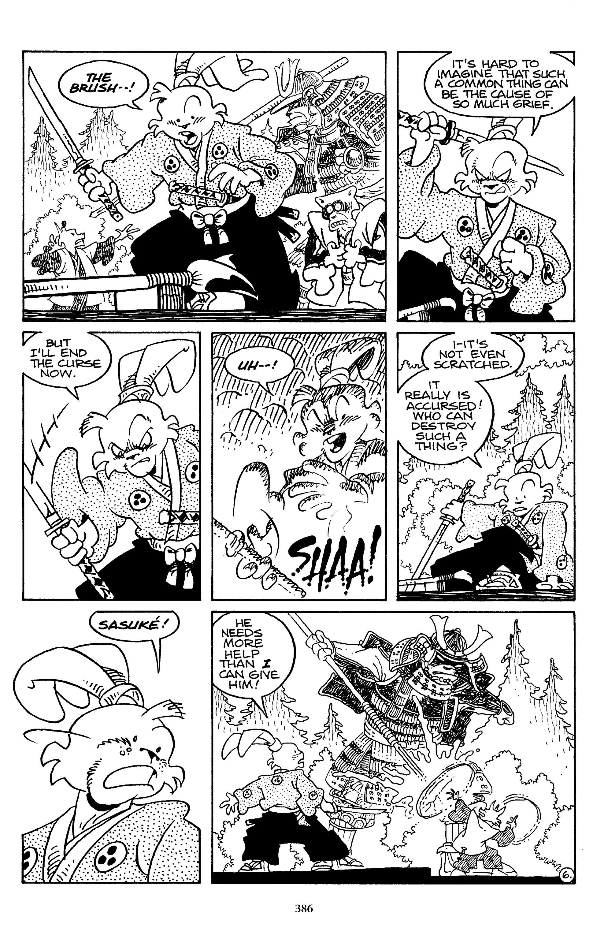 Read online The Usagi Yojimbo Saga comic -  Issue # TPB 4 - 383