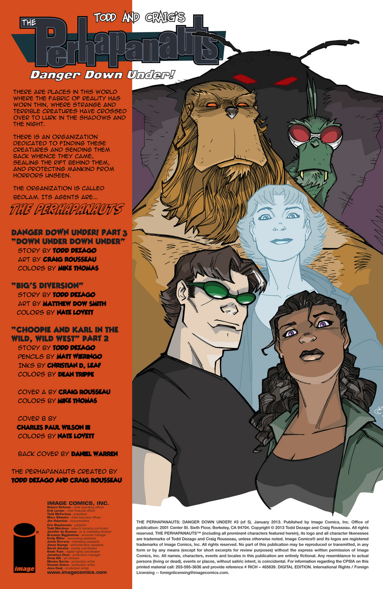 Read online The Perhapanauts: Danger Down Under! comic -  Issue #3 - 2