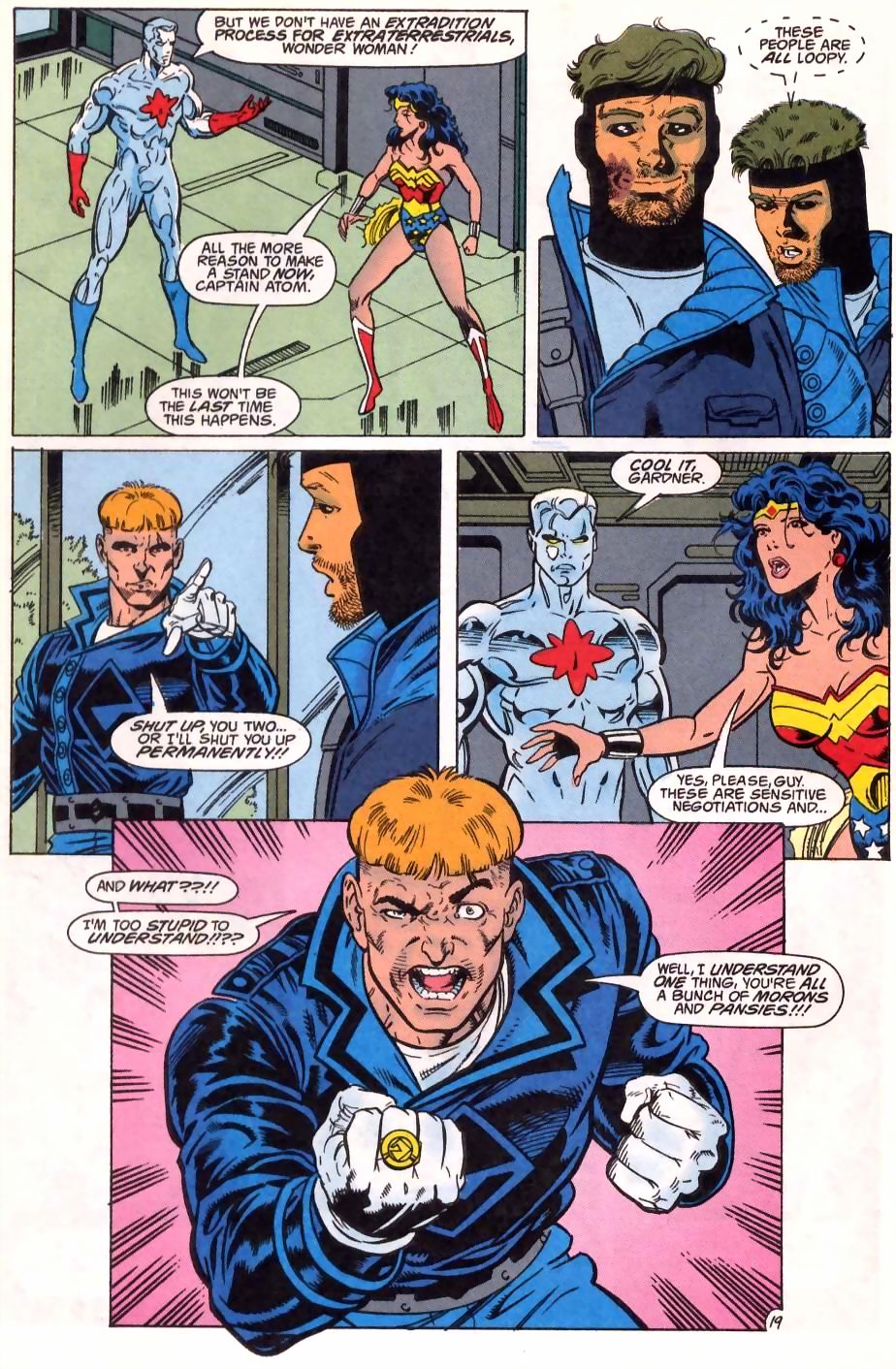 Read online Justice League America comic -  Issue #82 - 20