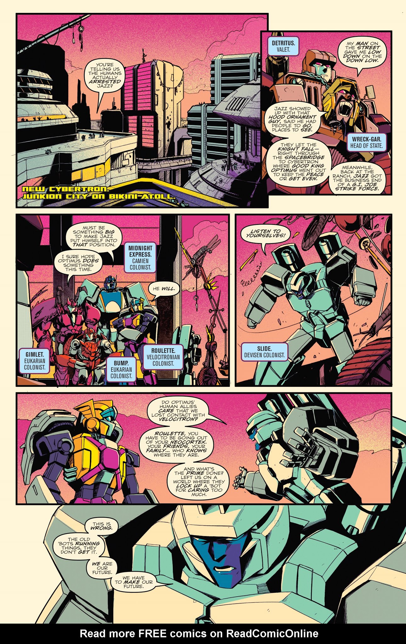 Read online Optimus Prime comic -  Issue #22 - 17