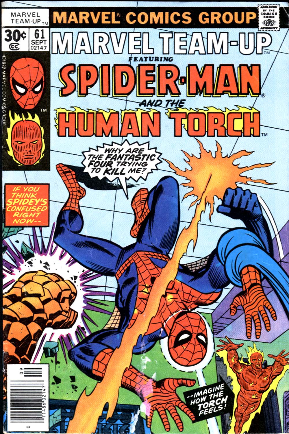 Read online Marvel Team-Up (1972) comic -  Issue #61 - 1