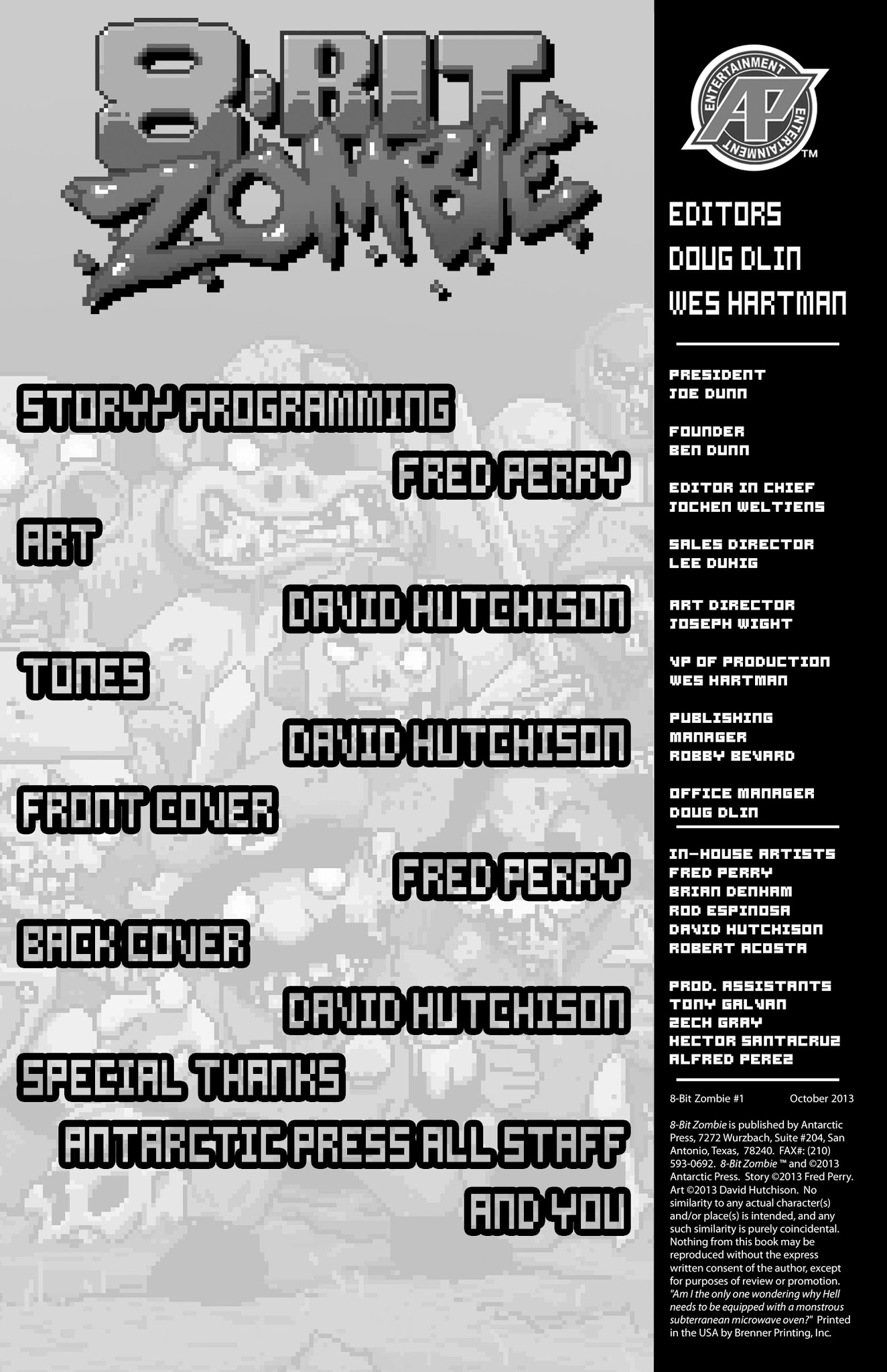 Read online 8-Bit Zombie comic -  Issue # Full - 3