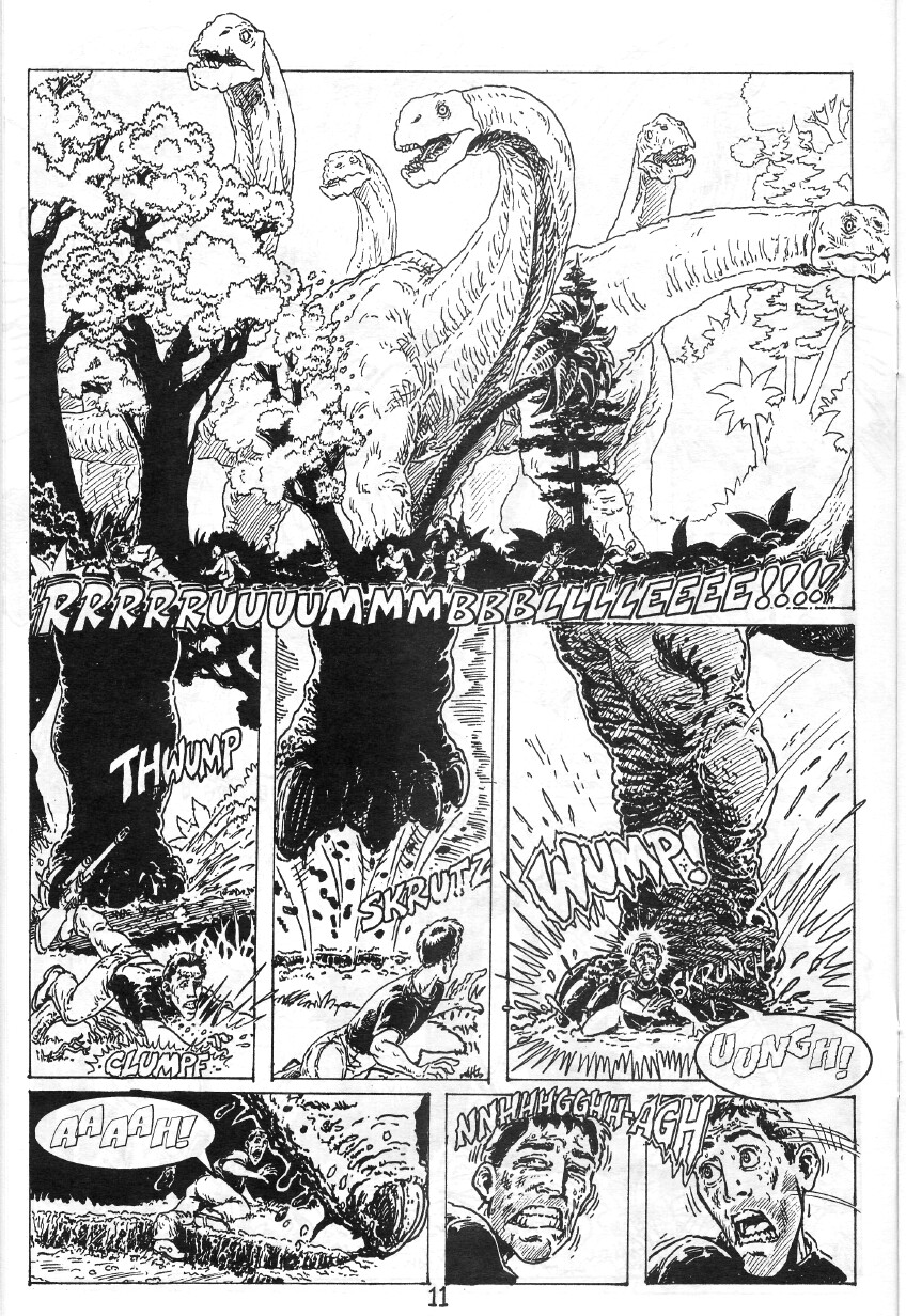 Read online Cavewoman: Rain comic -  Issue #8 - 13
