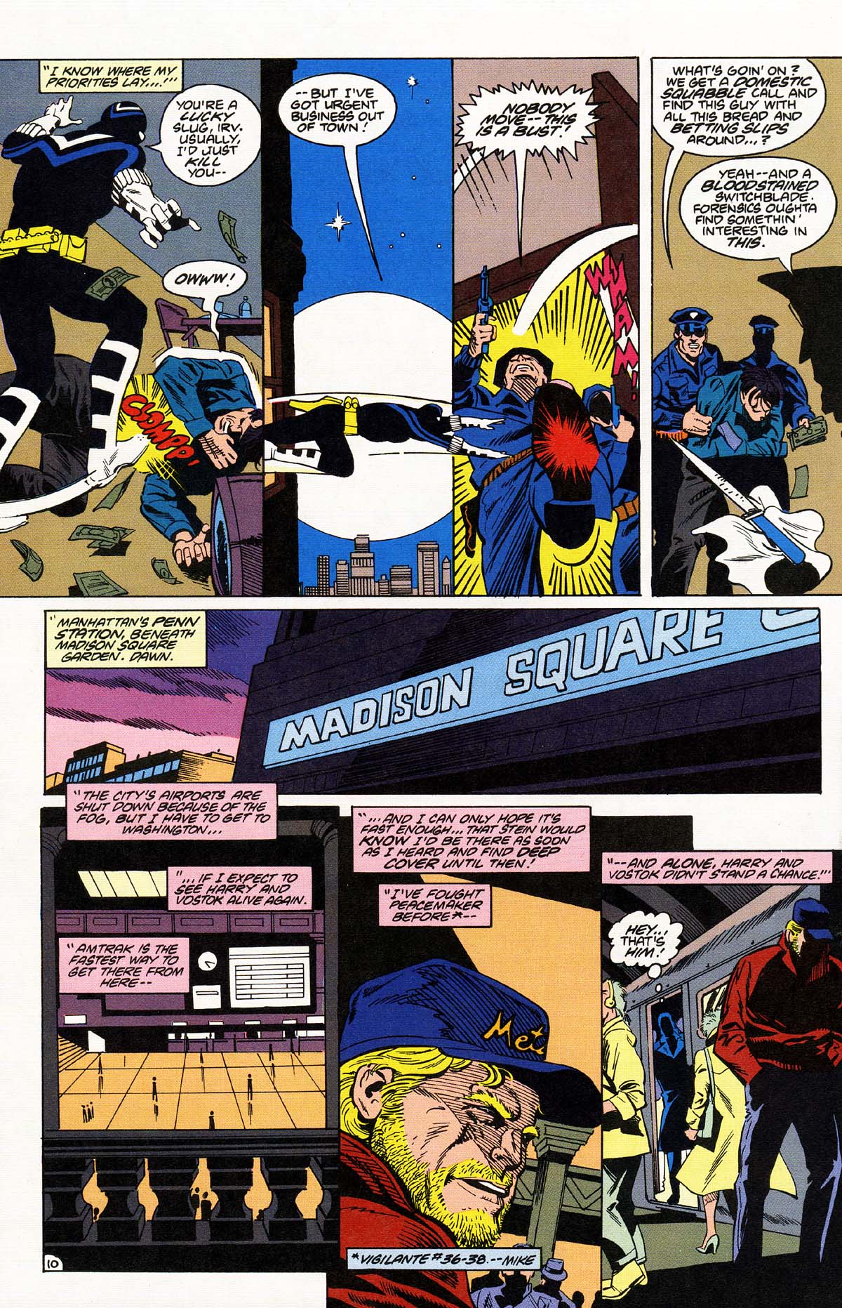 Read online Vigilante (1983) comic -  Issue #42 - 14