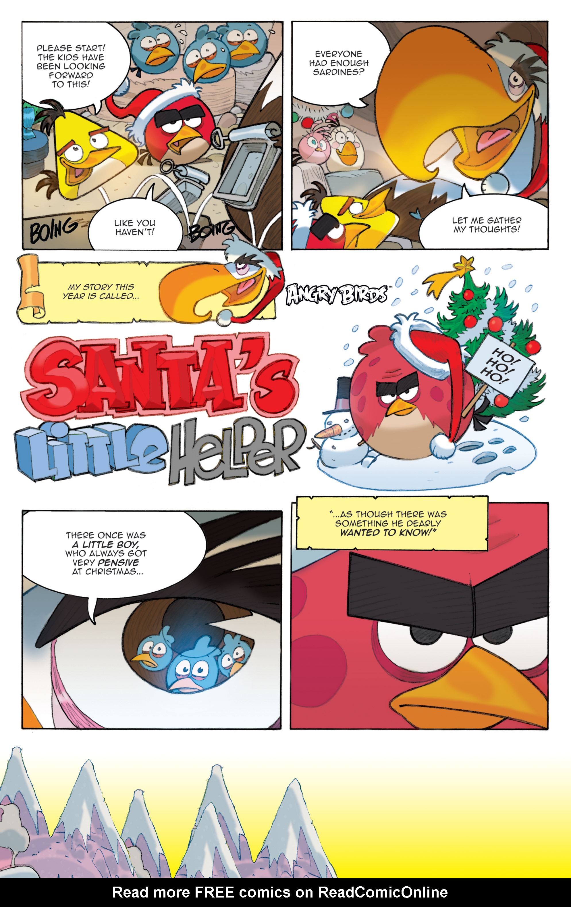Read online Angry Birds Comics (2014) comic -  Issue # _Holiday Special - 5