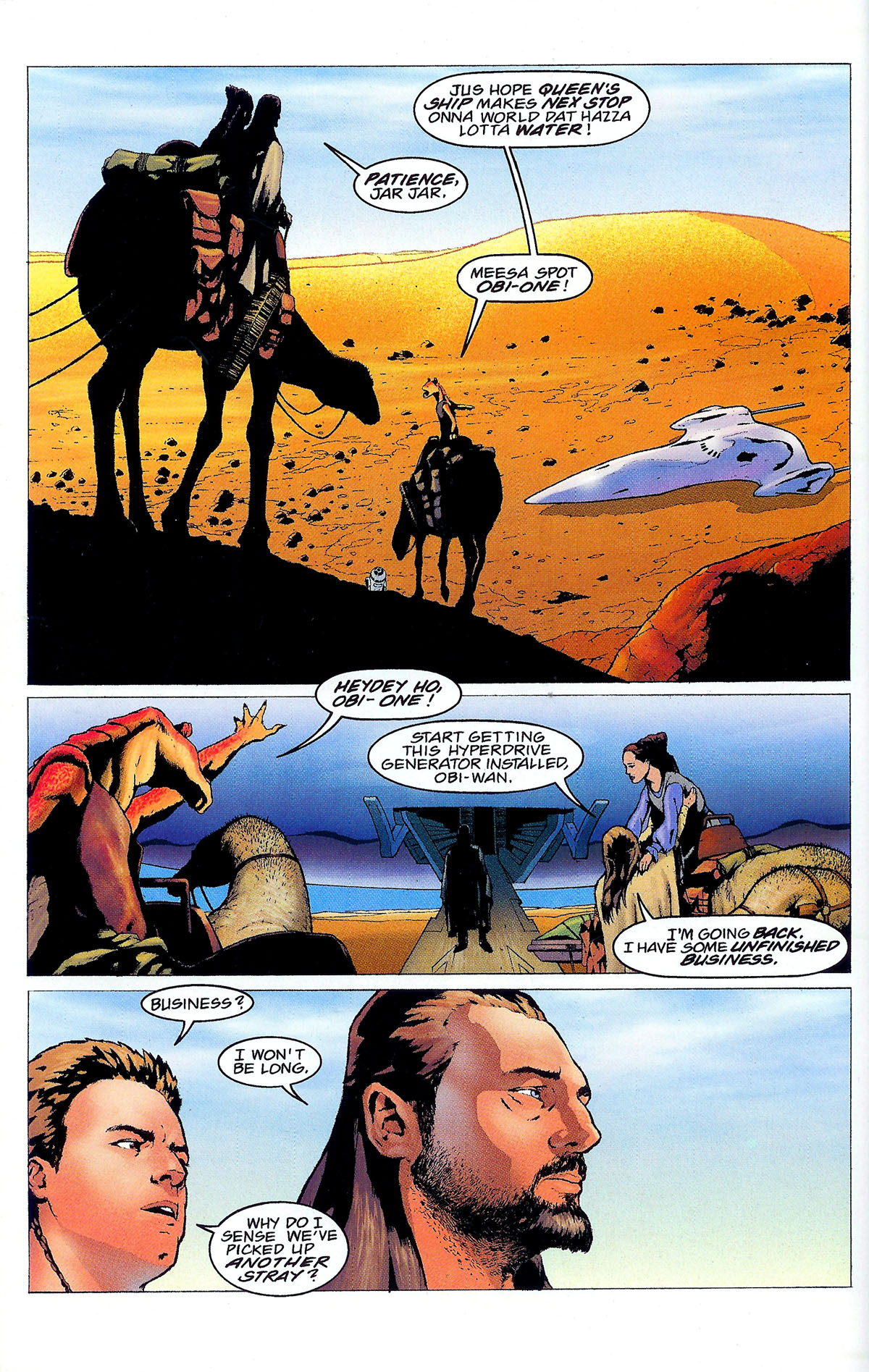 Read online Star Wars: Episode I comic -  Issue # Issue - Qui-Gon Jinn - 14