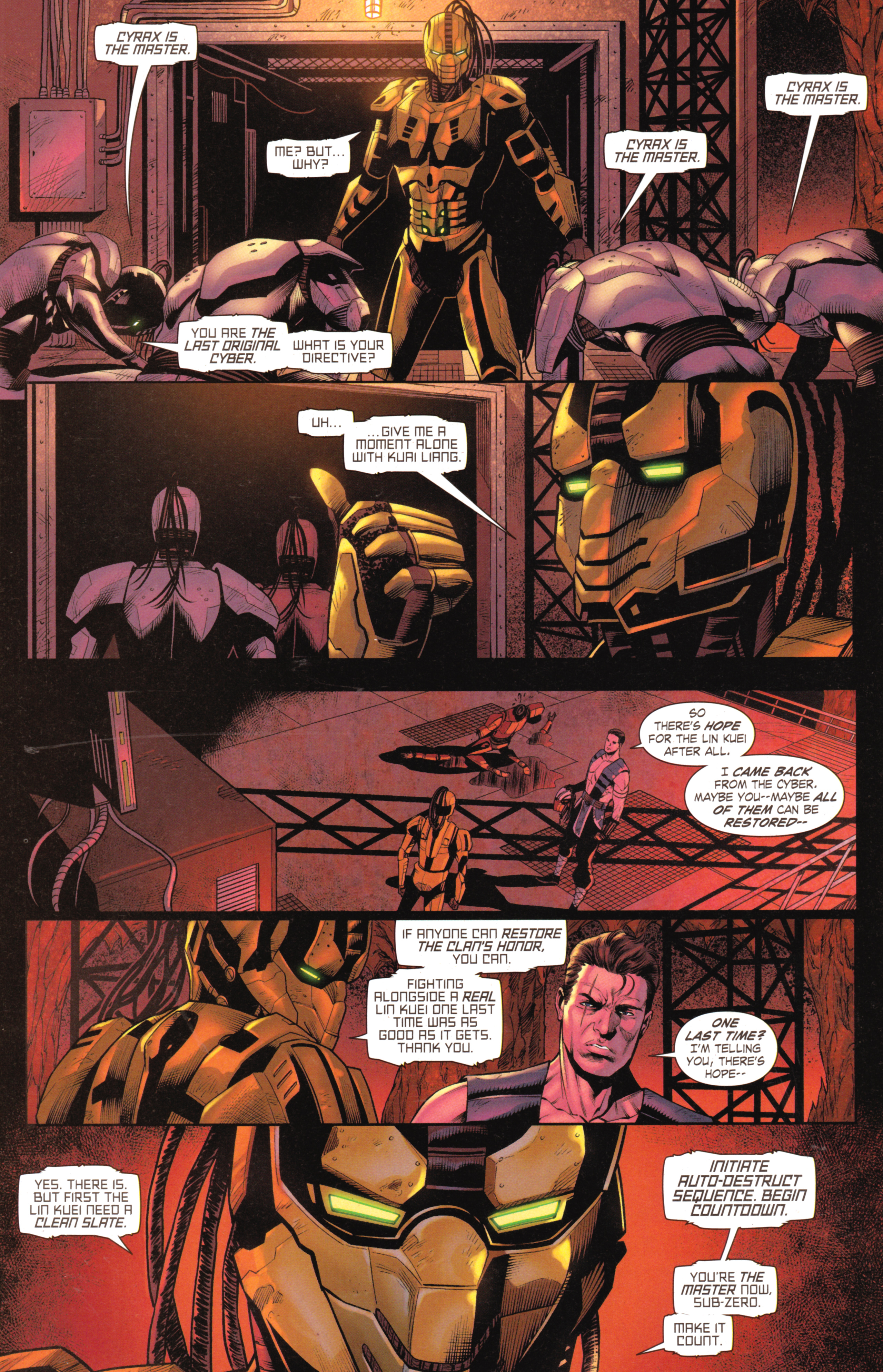 Read online Mortal Kombat X [II] comic -  Issue #12 - 30