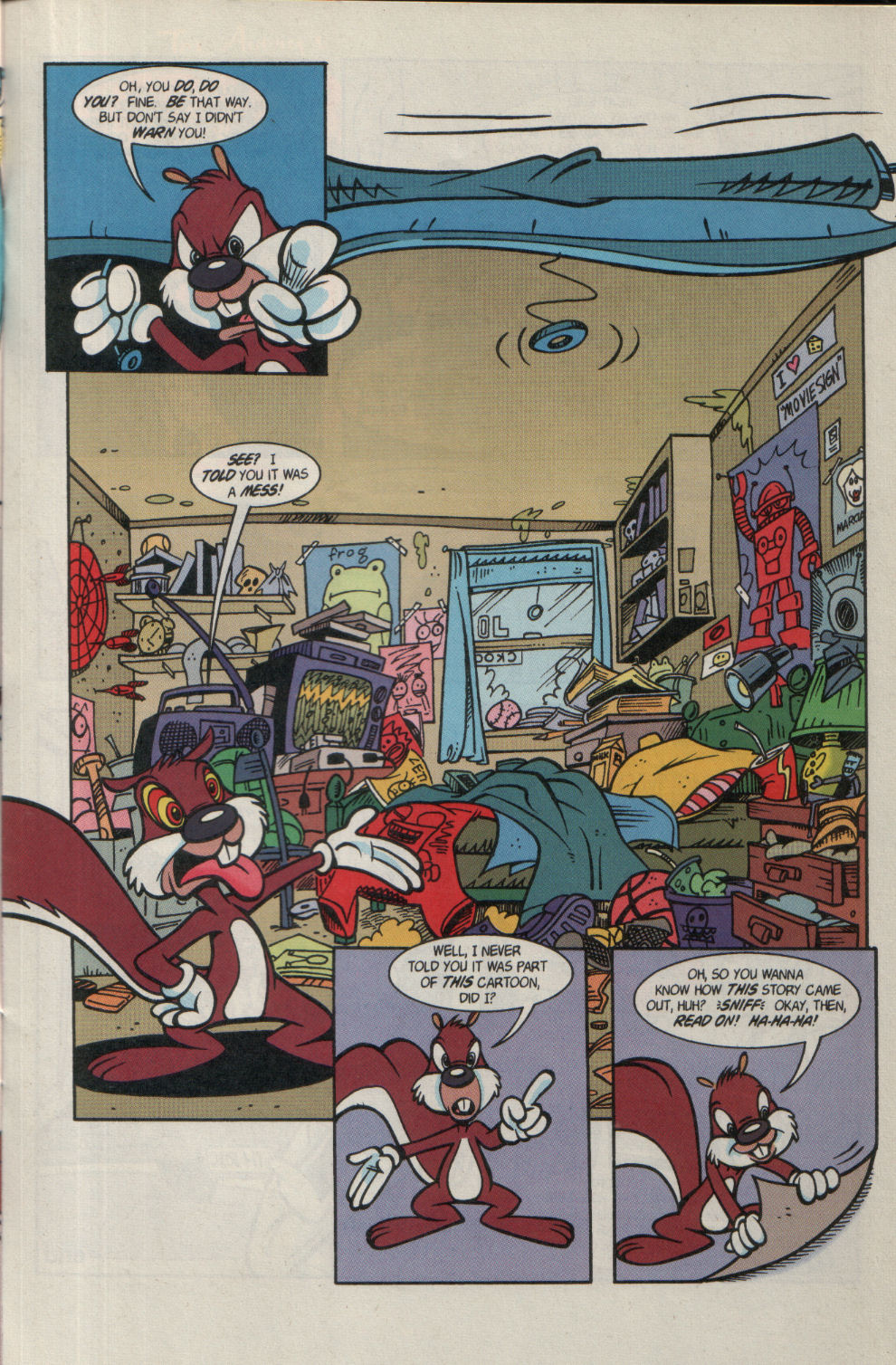Read online Screwball Squirrel comic -  Issue #3 - 15