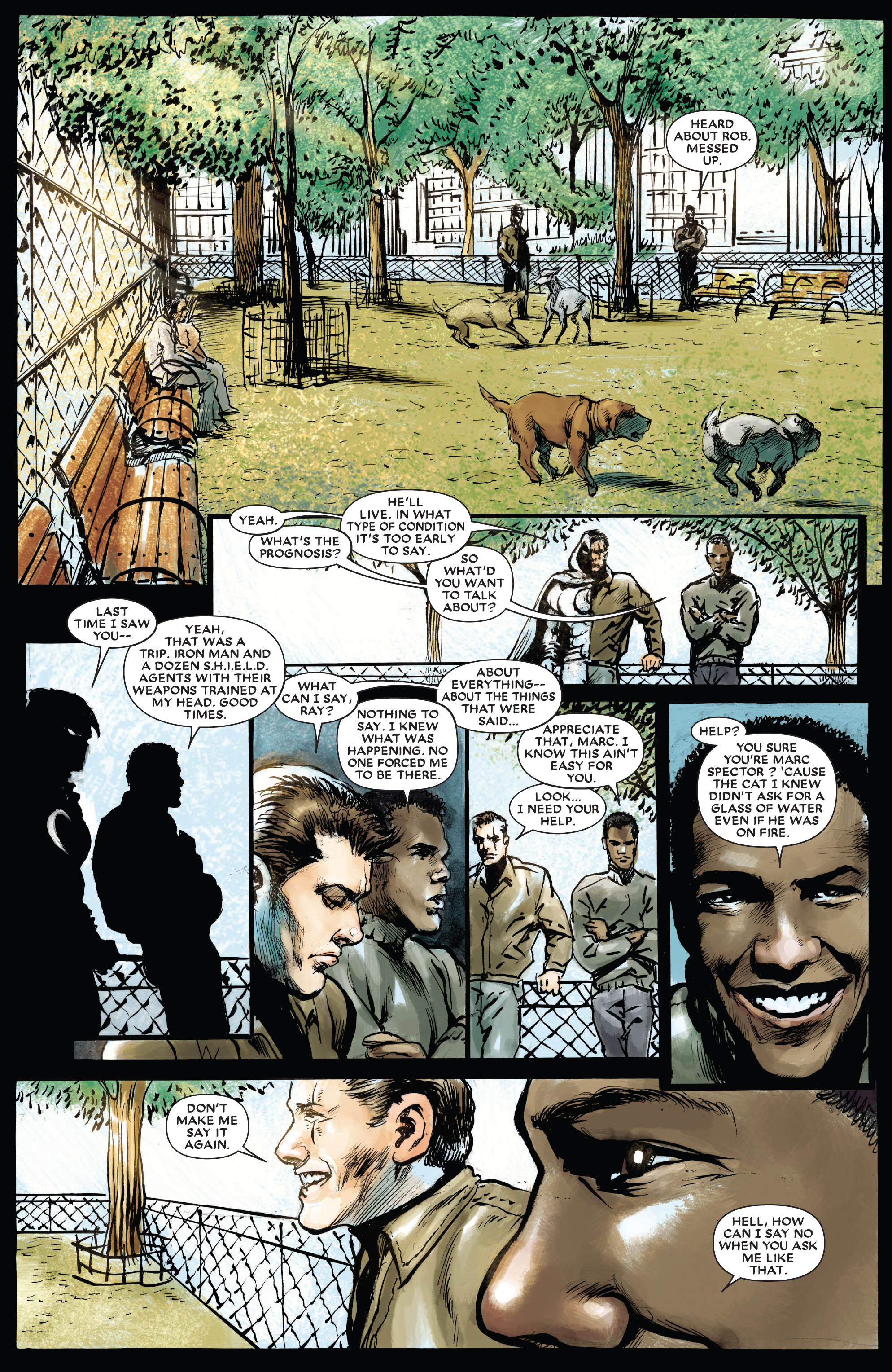 Read online Moon Knight by Huston, Benson & Hurwitz Omnibus comic -  Issue # TPB (Part 7) - 53