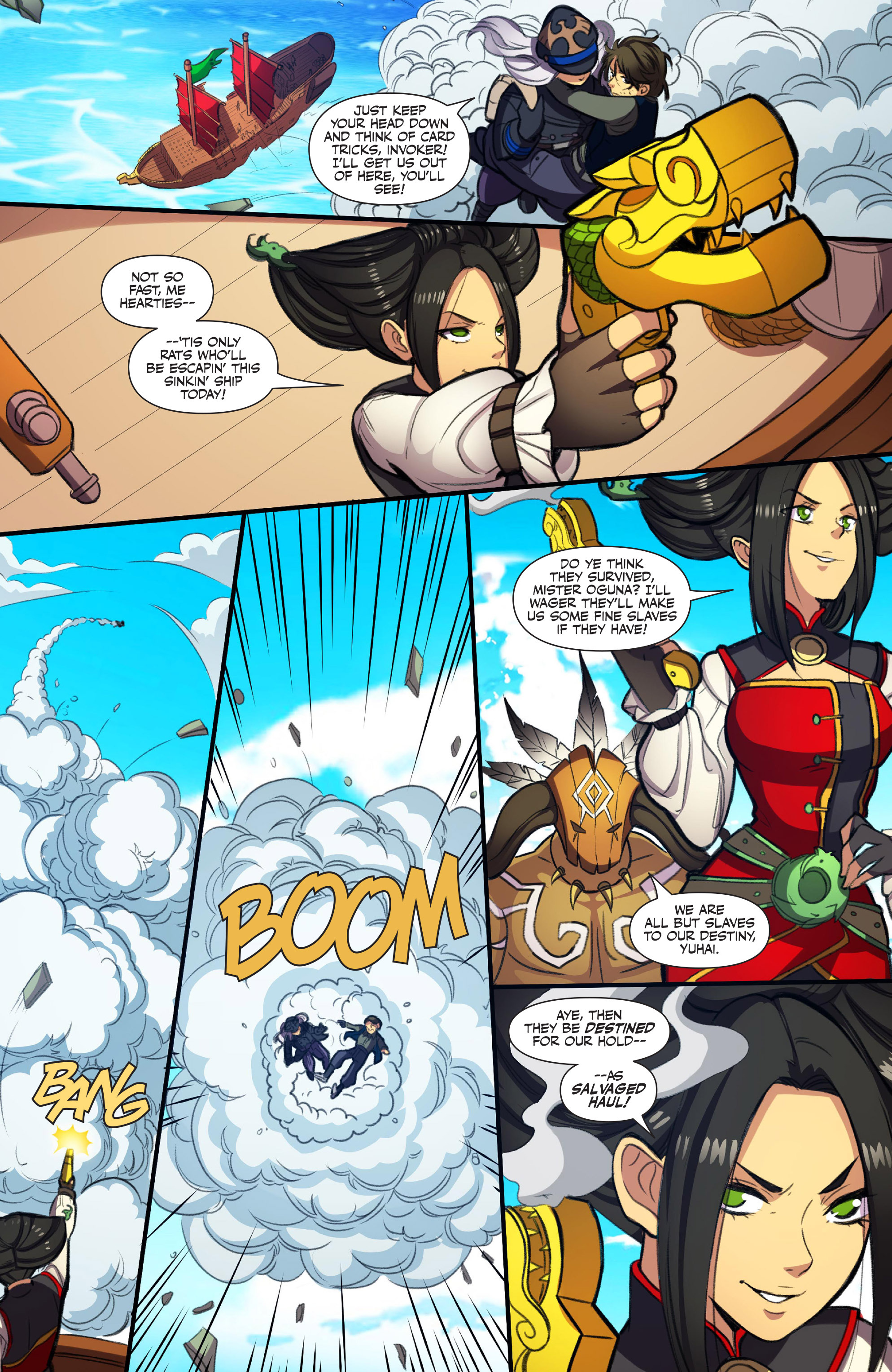 Read online Heroes Of Skyrealm comic -  Issue #1 - 12