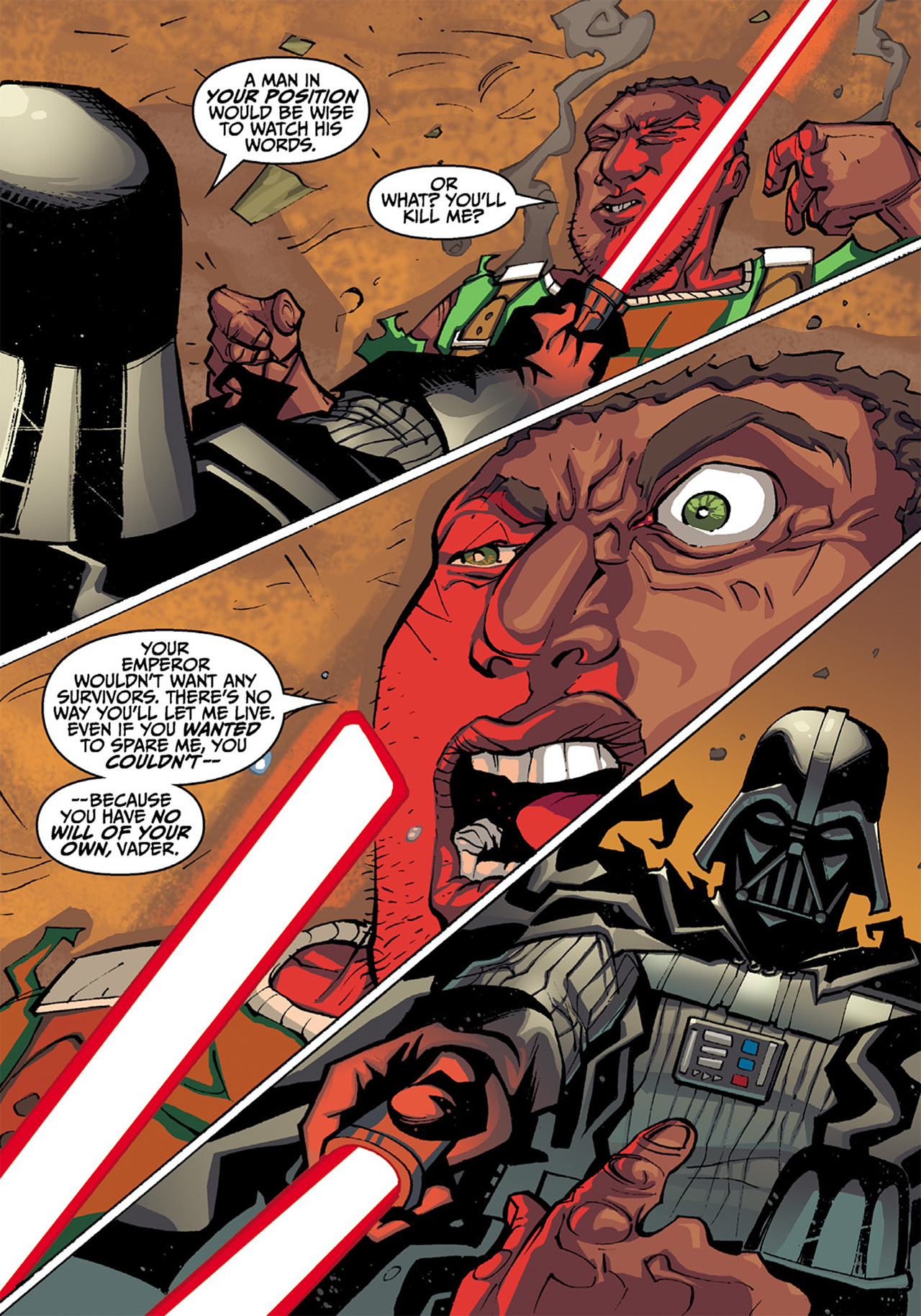 Read online Star Wars Adventures comic -  Issue # Issue The Will of Darth Vader - 70