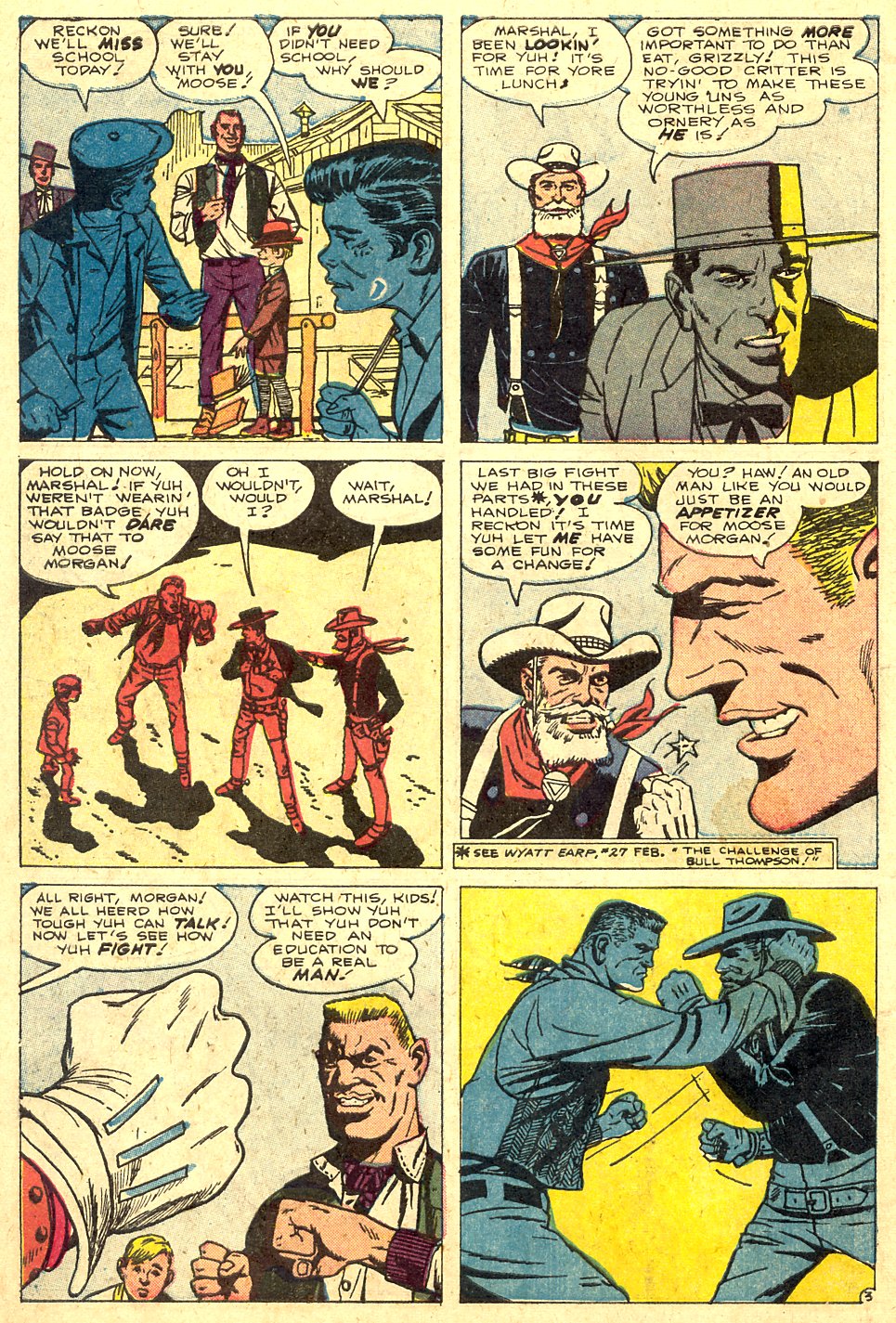 Read online Wyatt Earp comic -  Issue #28 - 30