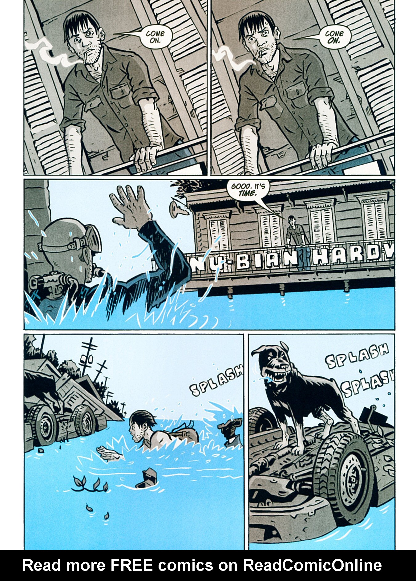 Read online Dark Rain: A New Orleans Story comic -  Issue # TPB - 123