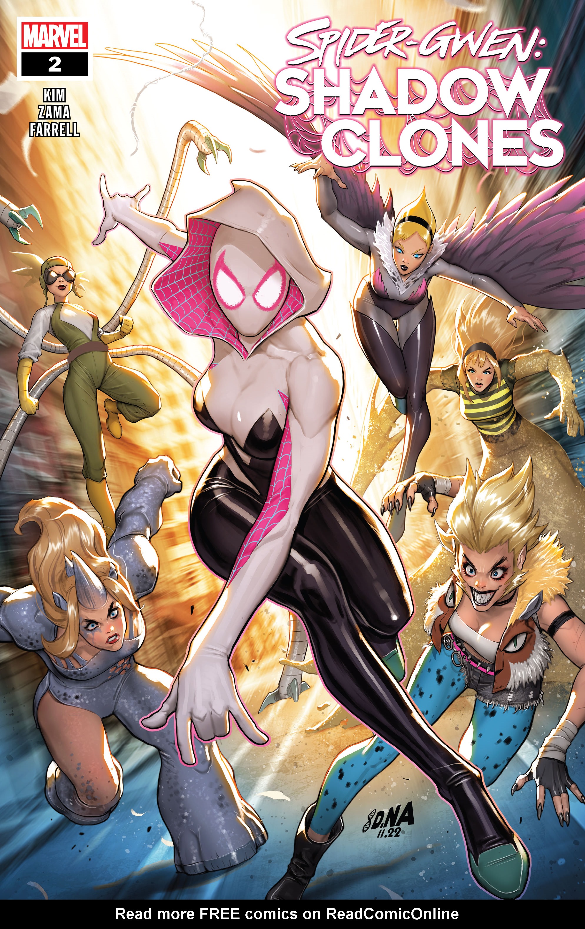 Read online Spider-Gwen: Shadow Clones comic -  Issue #2 - 1