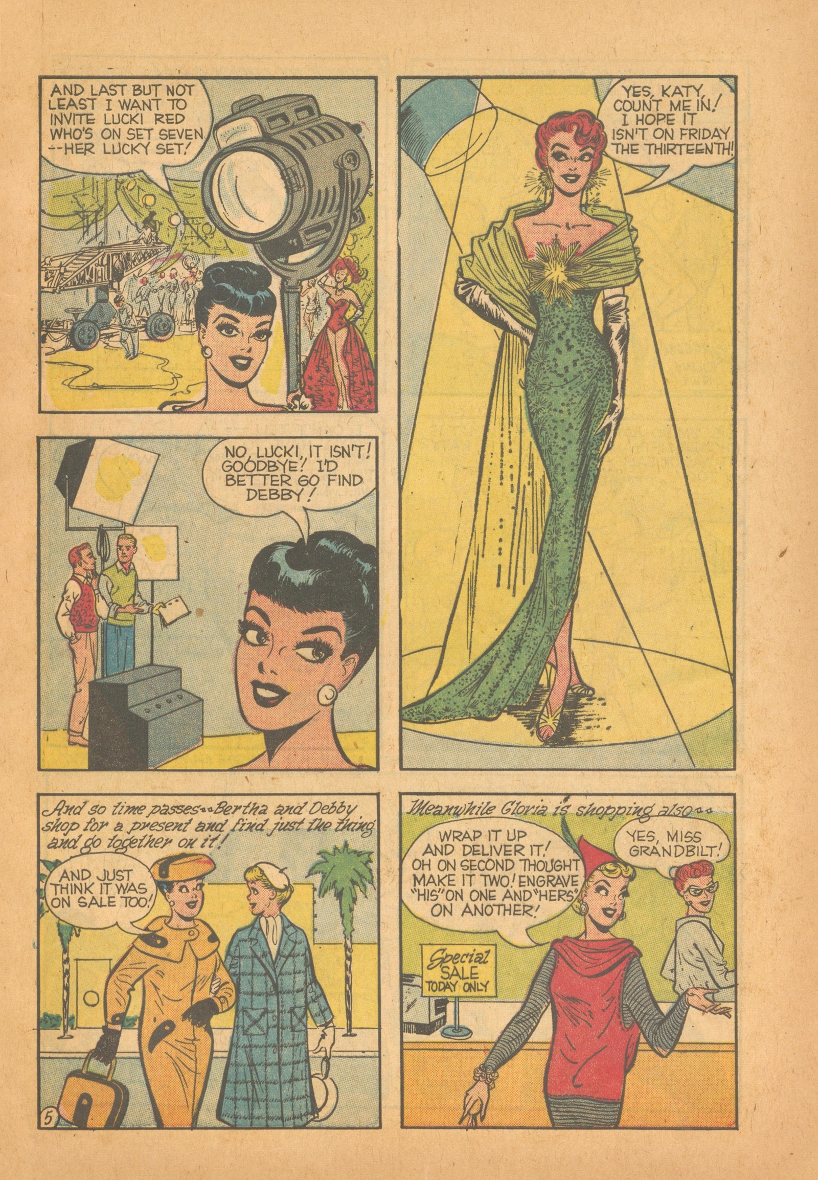 Read online Katy Keene Fashion Book comic -  Issue #23 - 7