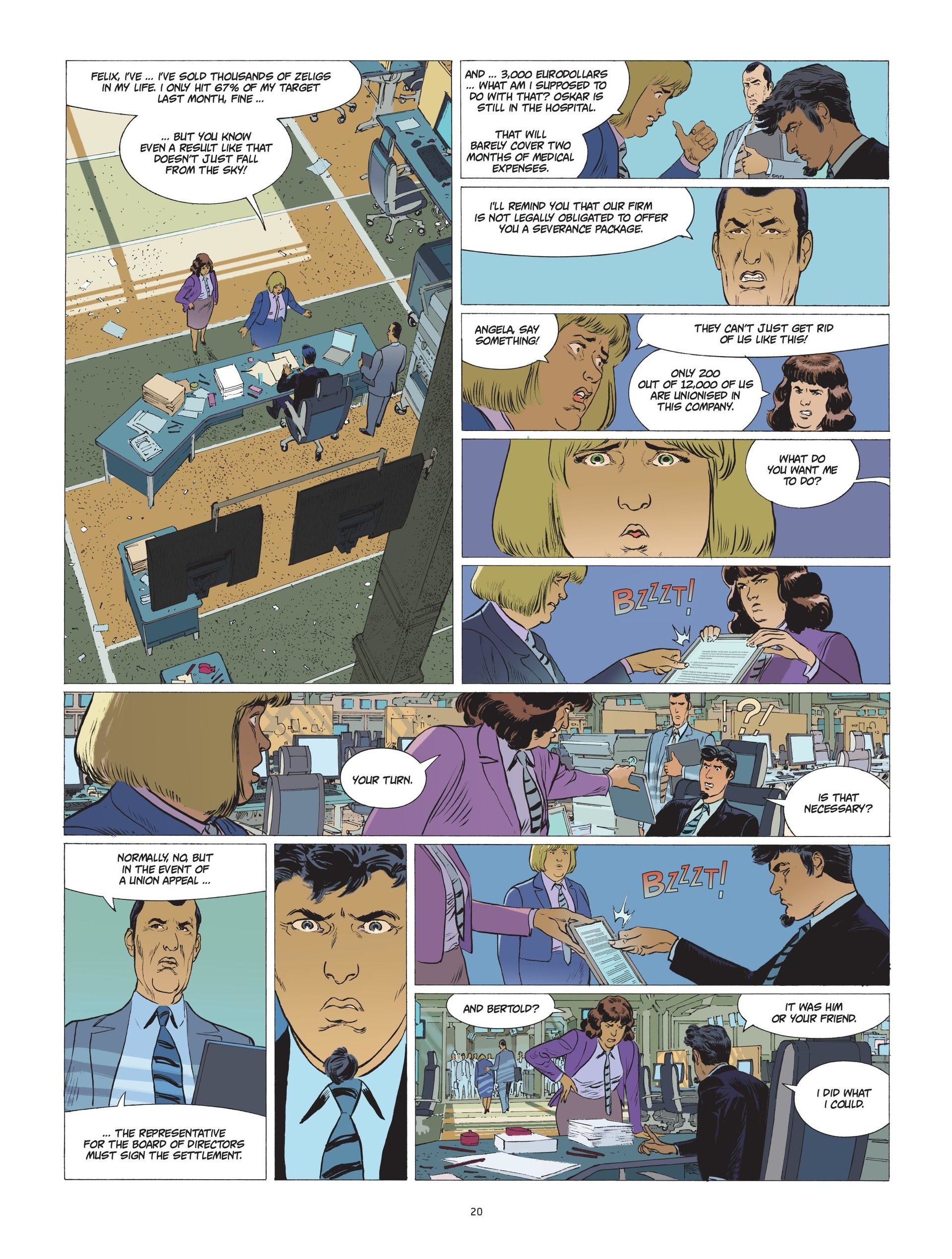 Read online HSE - Human Stock Exchange comic -  Issue #2 - 22