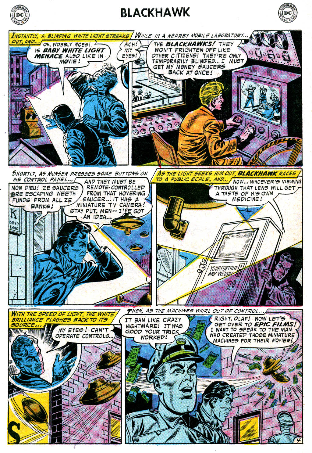 Blackhawk (1957) Issue #111 #4 - English 6