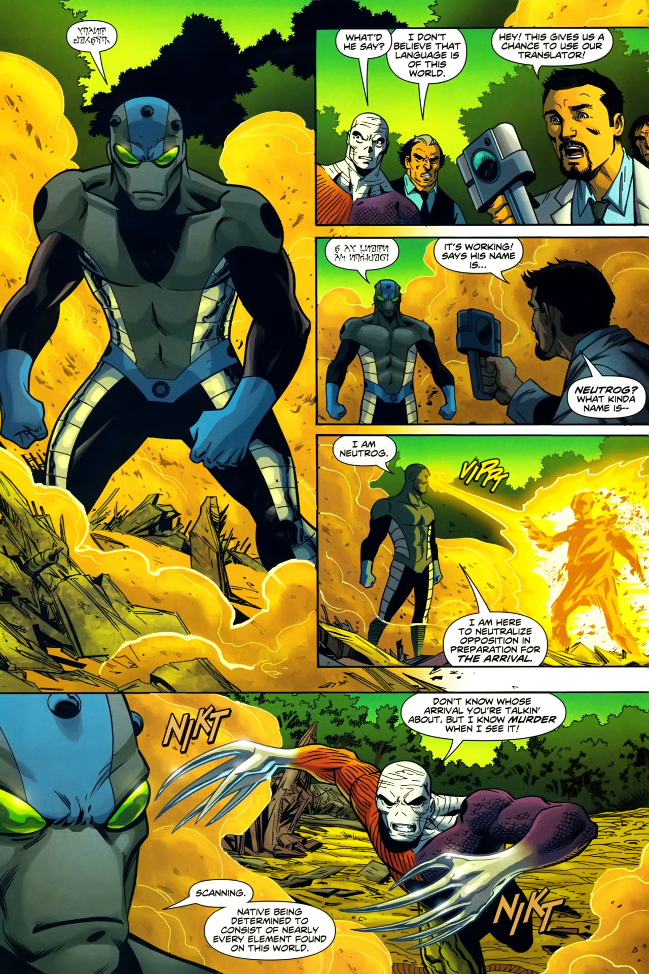 Read online Metamorpho: Year One comic -  Issue #5 - 11