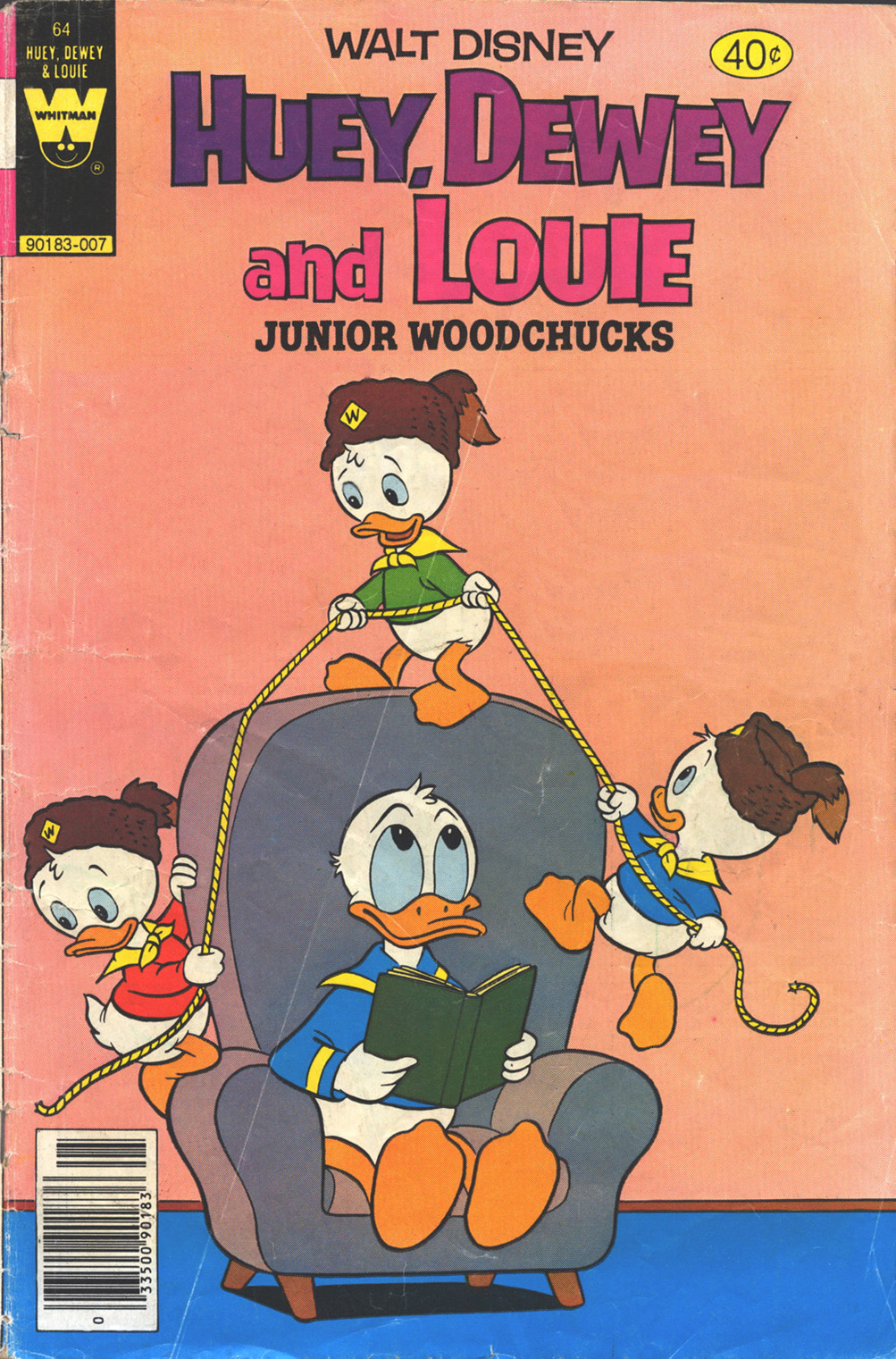 Read online Huey, Dewey, and Louie Junior Woodchucks comic -  Issue #64 - 1