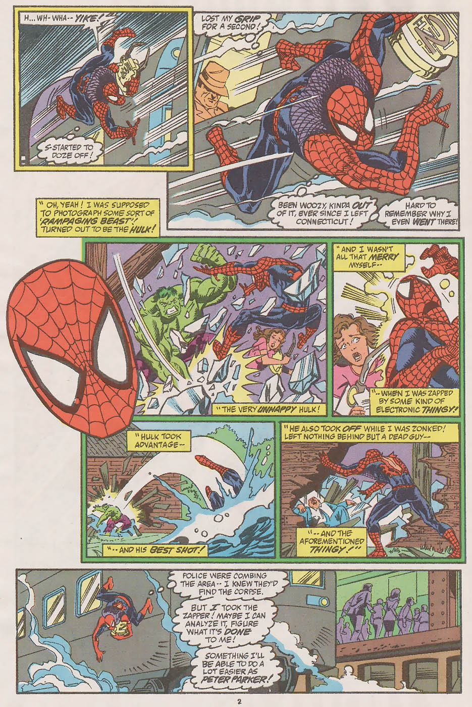 Read online Web of Spider-Man (1985) comic -  Issue #70 - 3