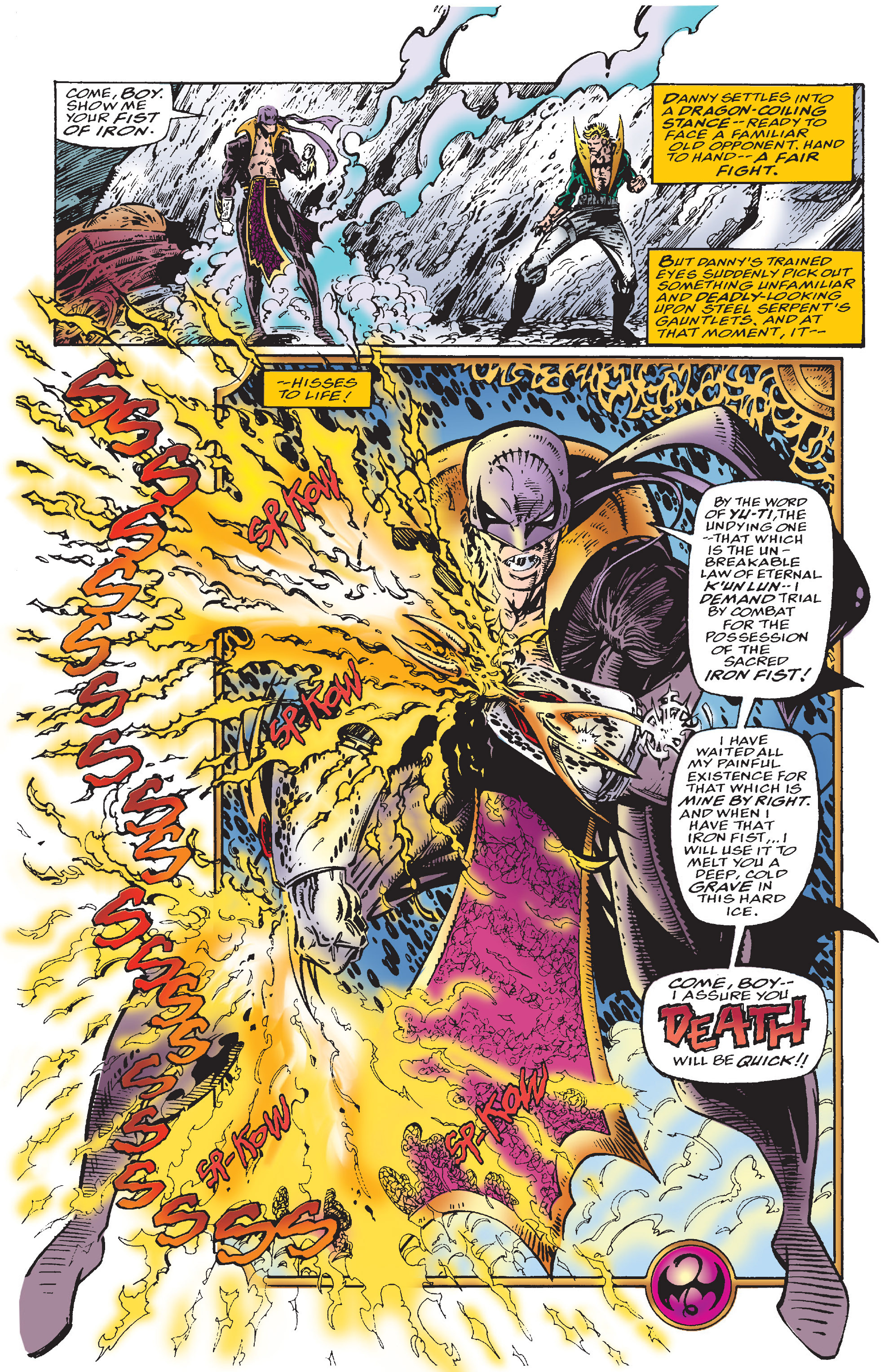 Read online Iron Fist: The Return of K'un Lun comic -  Issue # TPB - 11