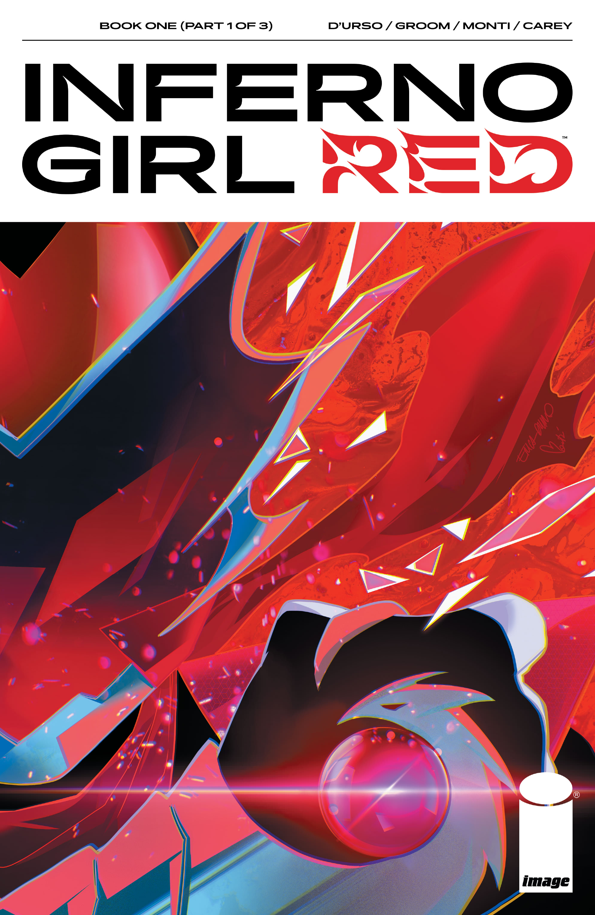 Read online Inferno Girl Red comic -  Issue #1 - 1