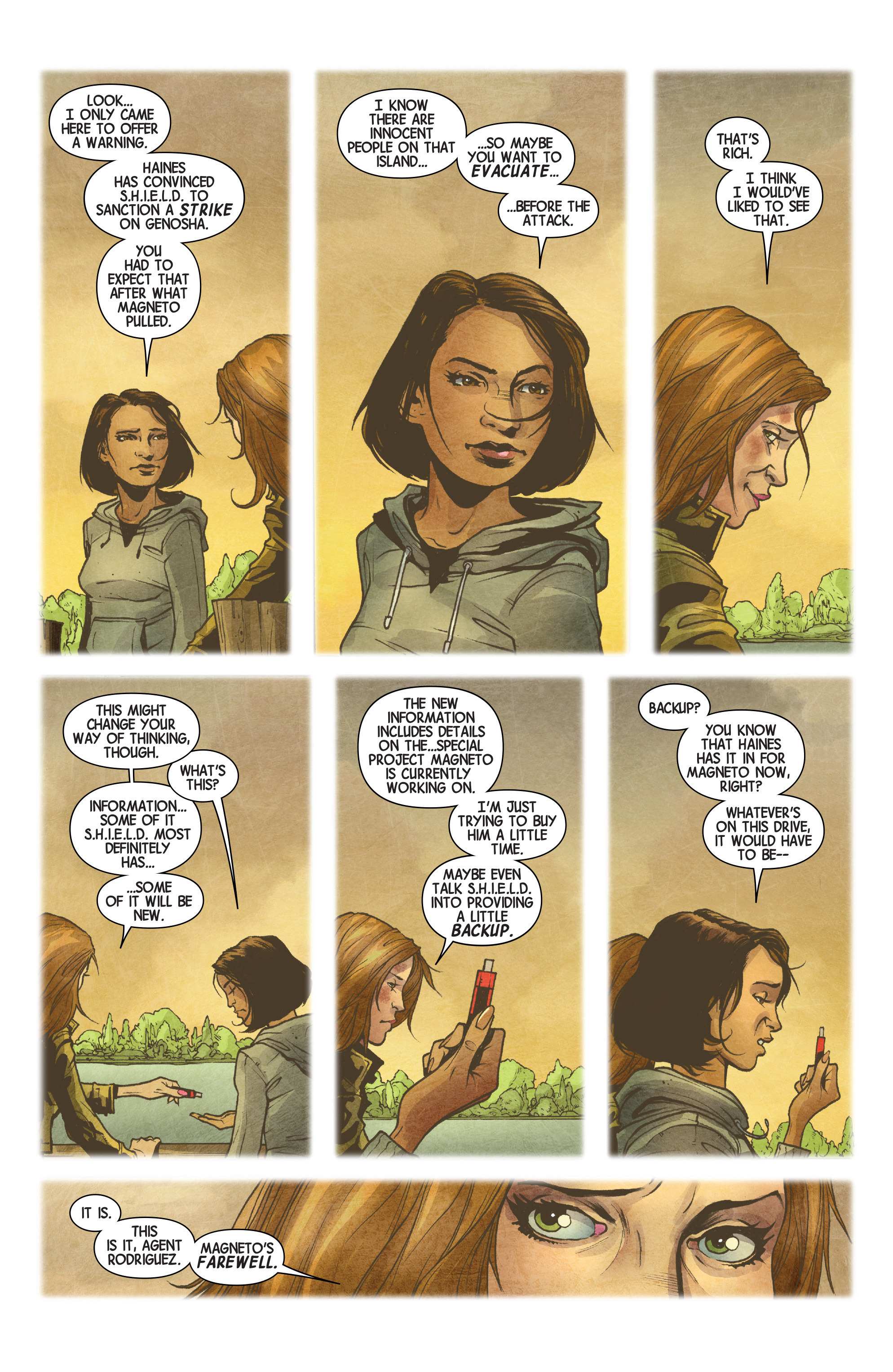 Read online Magneto comic -  Issue #20 - 13