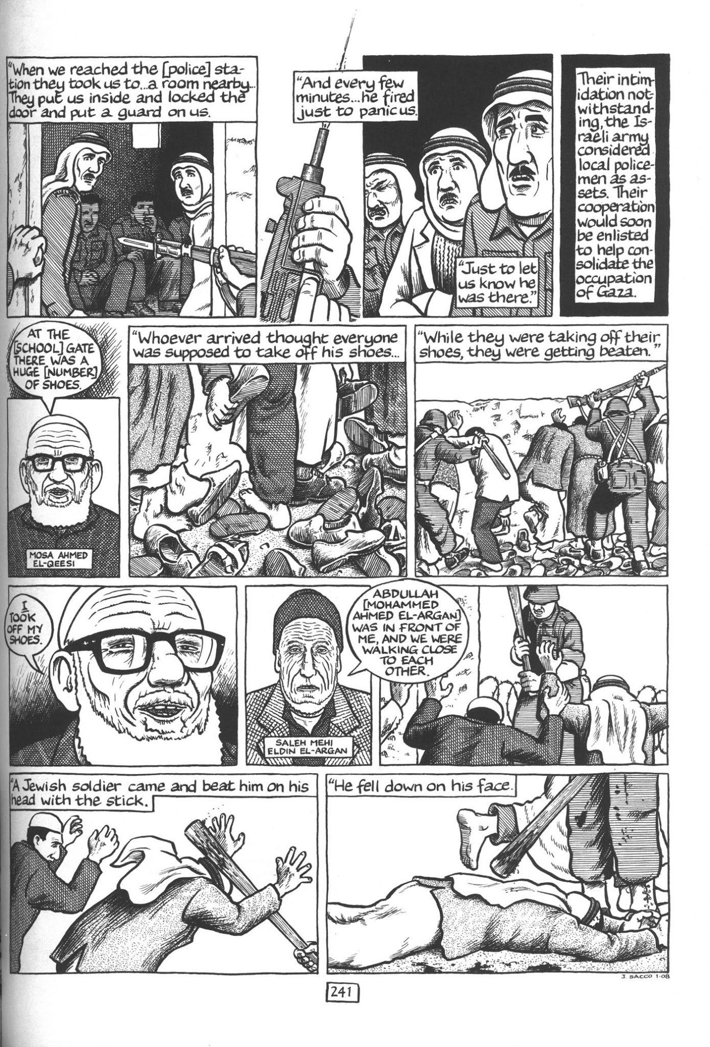 Read online Footnotes in Gaza comic -  Issue # TPB - 260