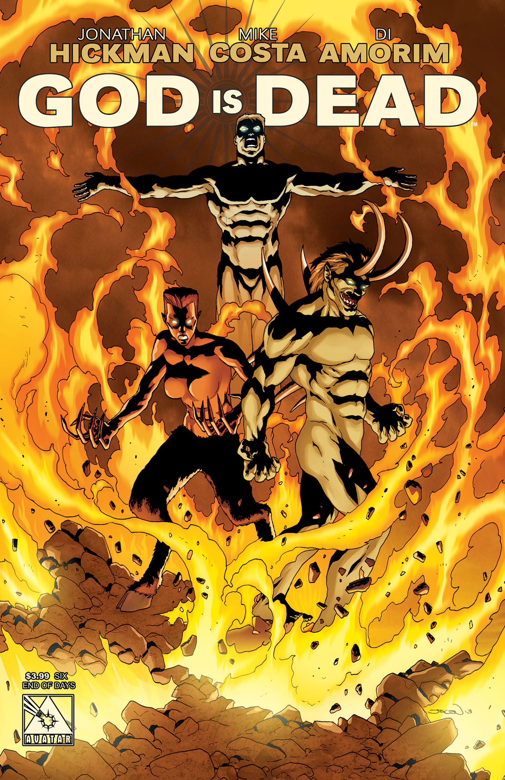 Read online God Is Dead comic -  Issue #6 - 2