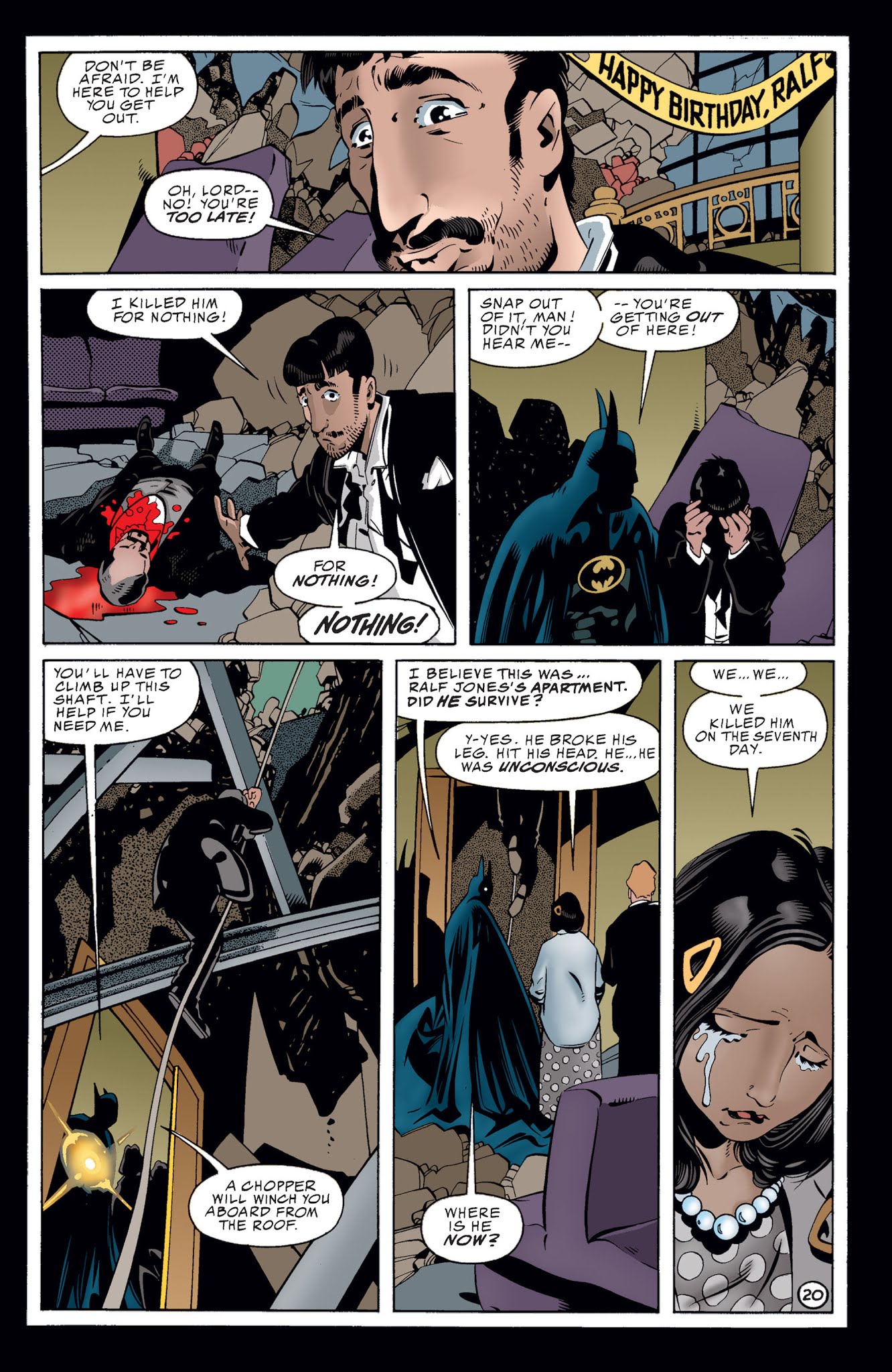 Read online Batman: Road To No Man's Land comic -  Issue # TPB 1 - 114