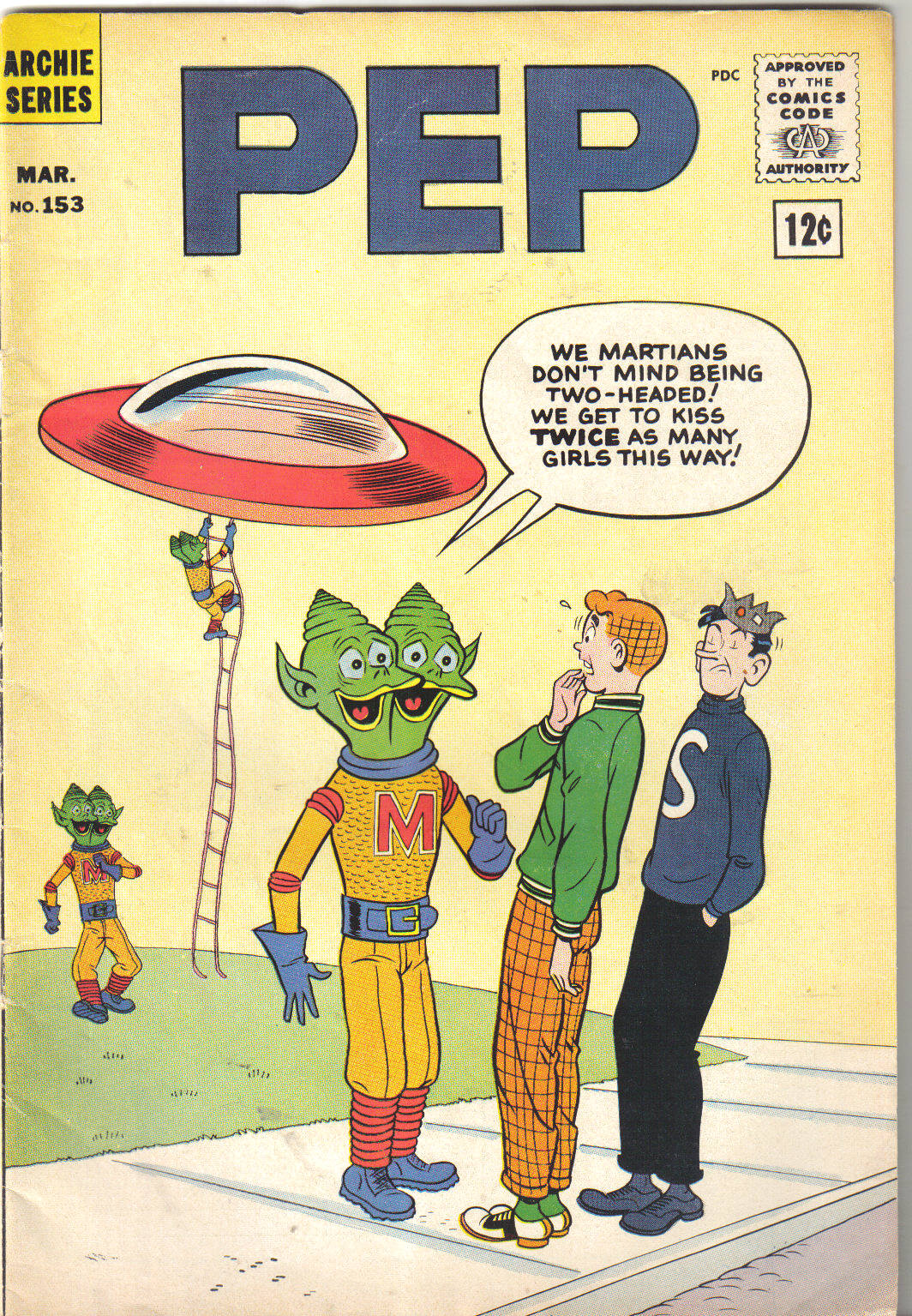Read online Pep Comics comic -  Issue #153 - 1