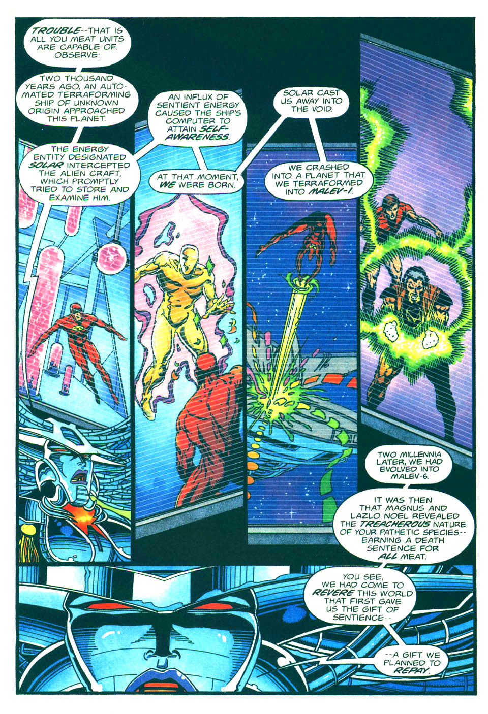 Read online Magnus Robot Fighter (1991) comic -  Issue #36 - 11