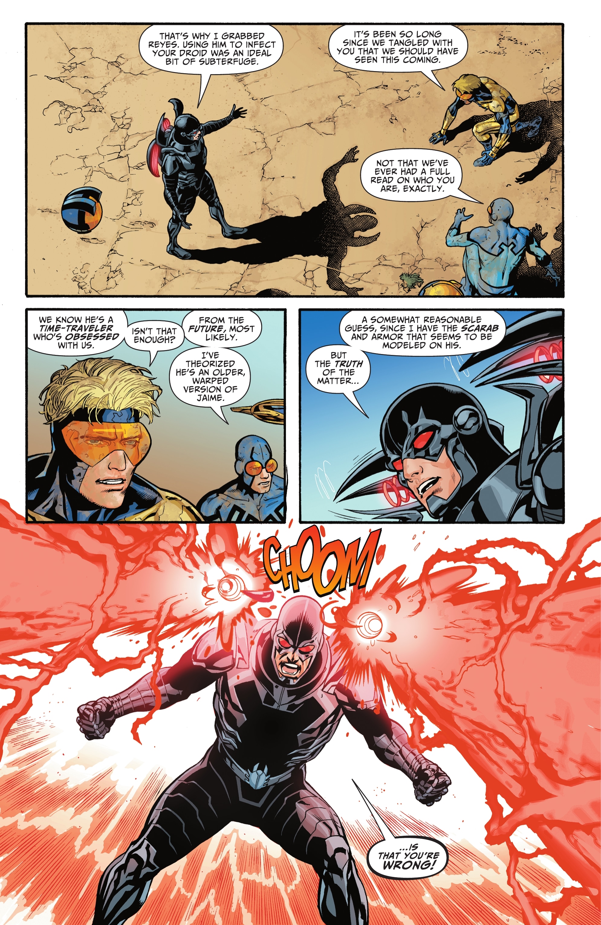 Read online Blue & Gold comic -  Issue #8 - 10