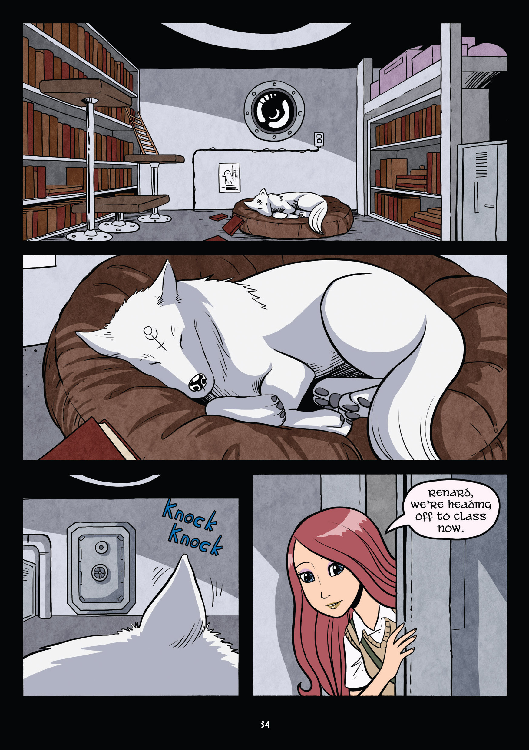 Read online Gunnerkrigg Court comic -  Issue # TPB 5 (Part 1) - 34