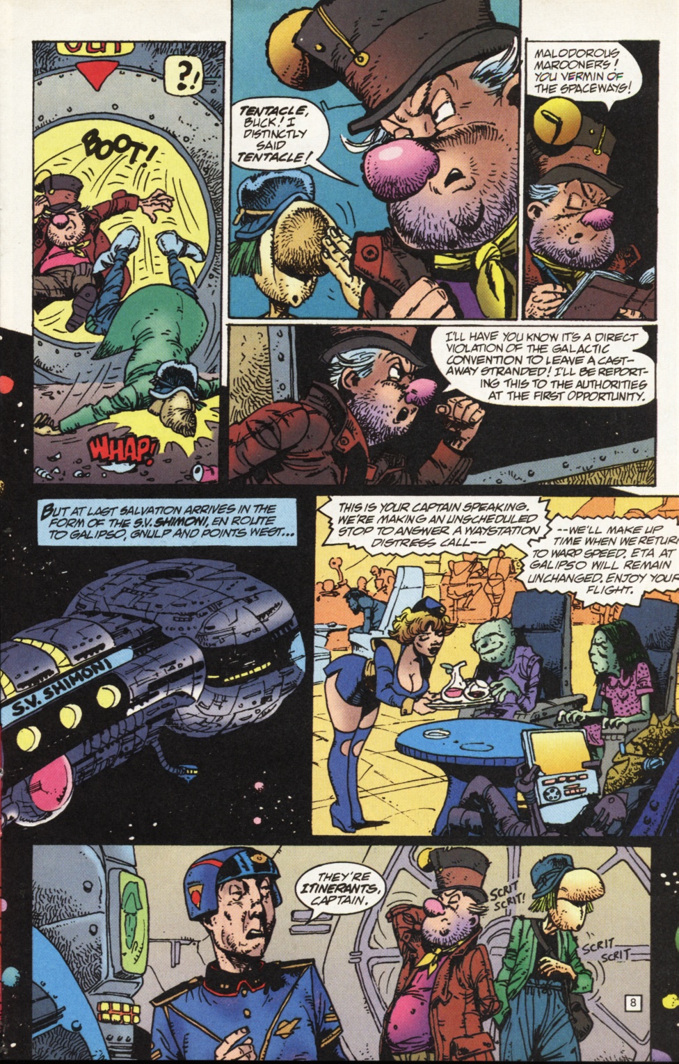 Read online Bob, the Galactic Bum comic -  Issue #1 - 9