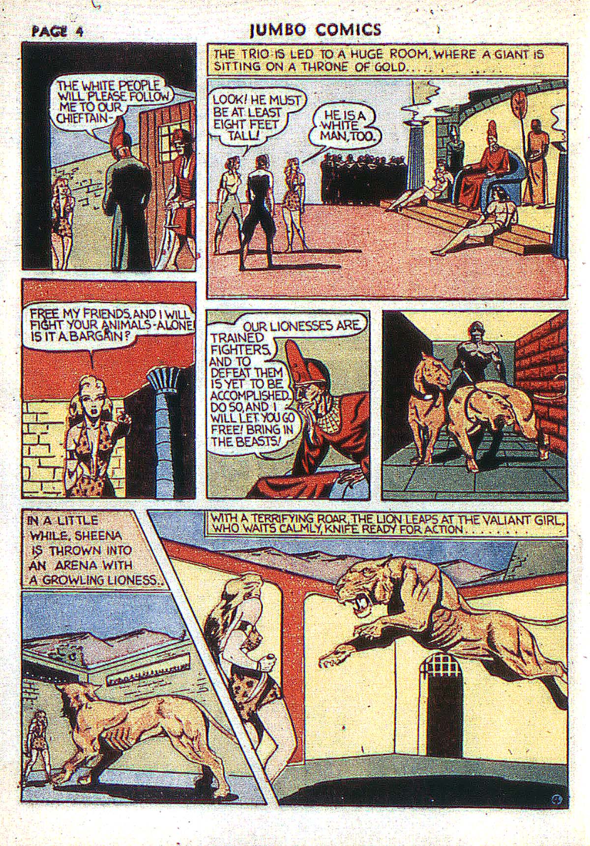 Read online Jumbo Comics comic -  Issue #11 - 6