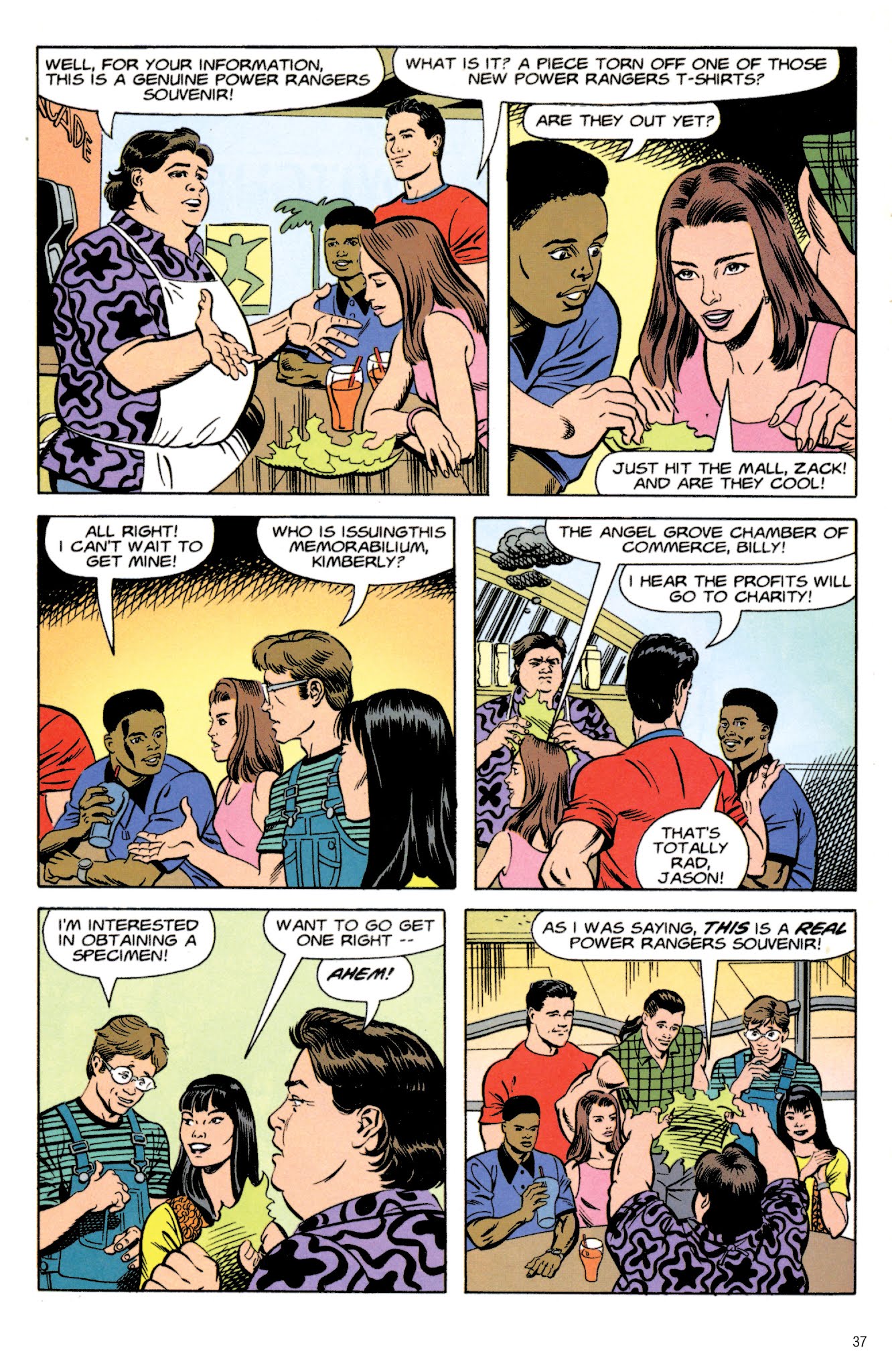 Read online Mighty Morphin Power Rangers Archive comic -  Issue # TPB 1 (Part 1) - 37