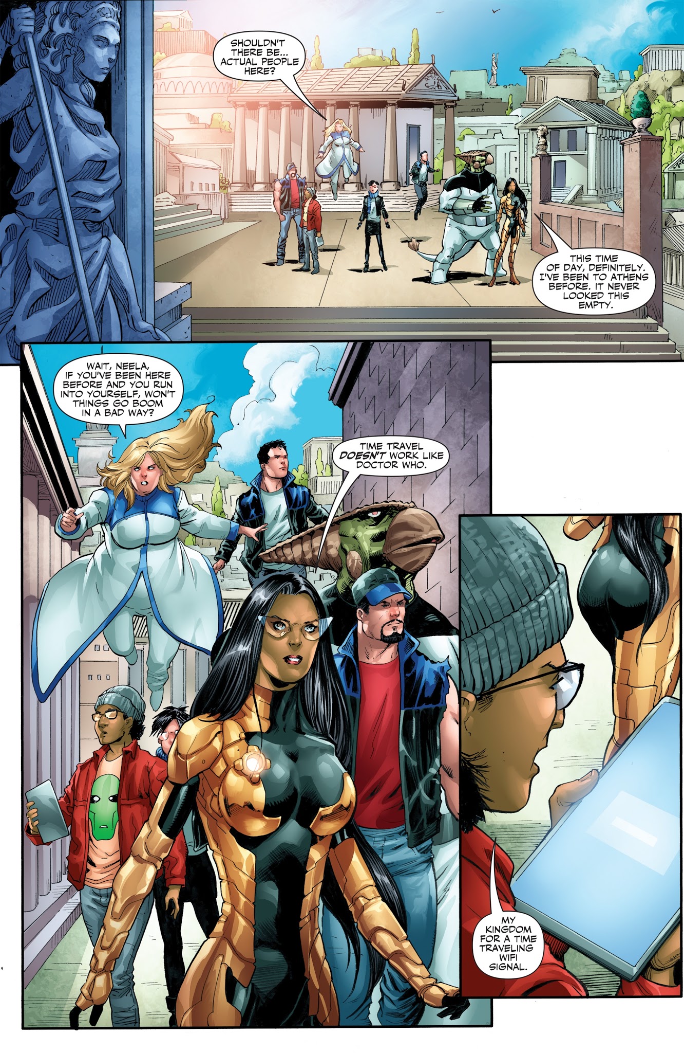 Read online Faith and the Future Force comic -  Issue #2 - 6