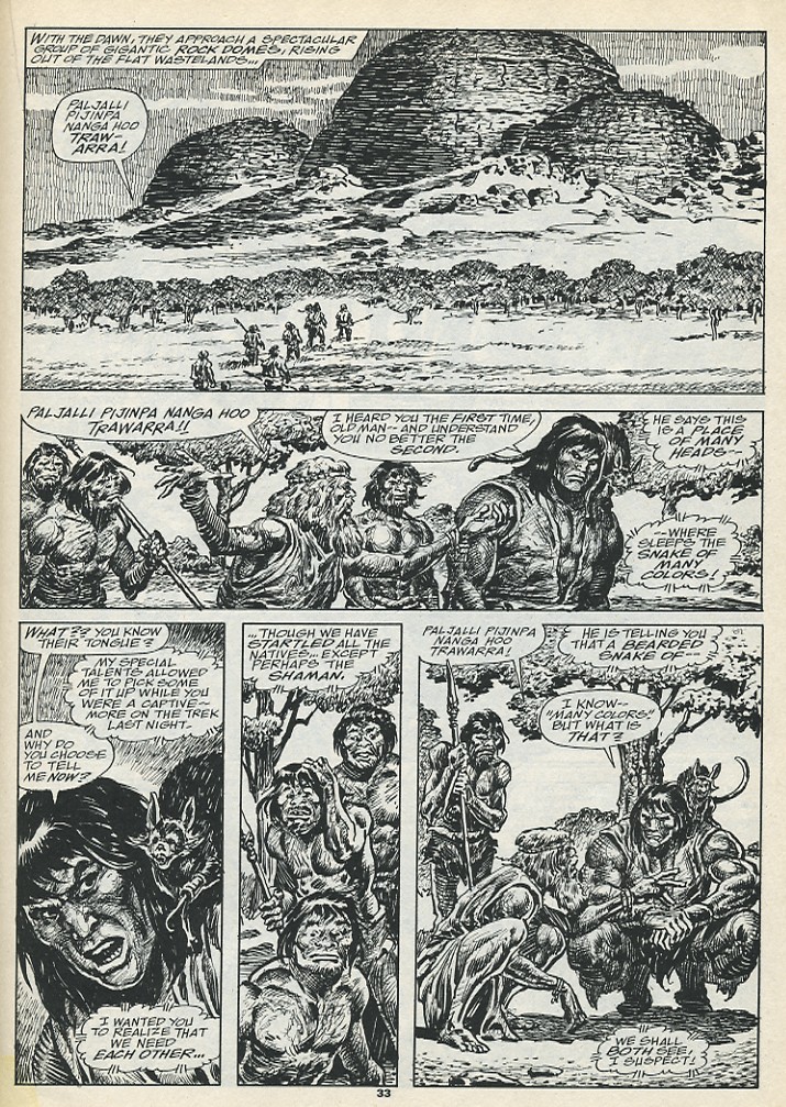 Read online The Savage Sword Of Conan comic -  Issue #193 - 35