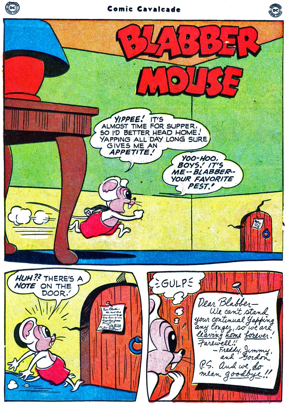 Read online Comic Cavalcade comic -  Issue #39 - 20